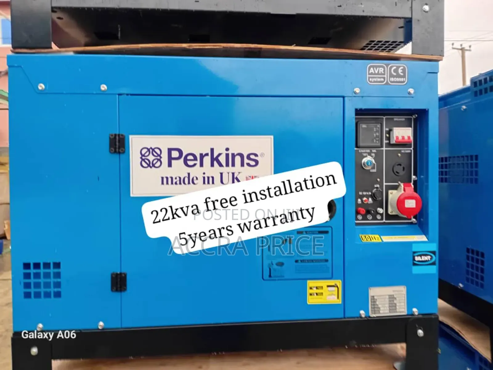 Celes Power (Ats)22kva Perkins Diesel Generator Diesel