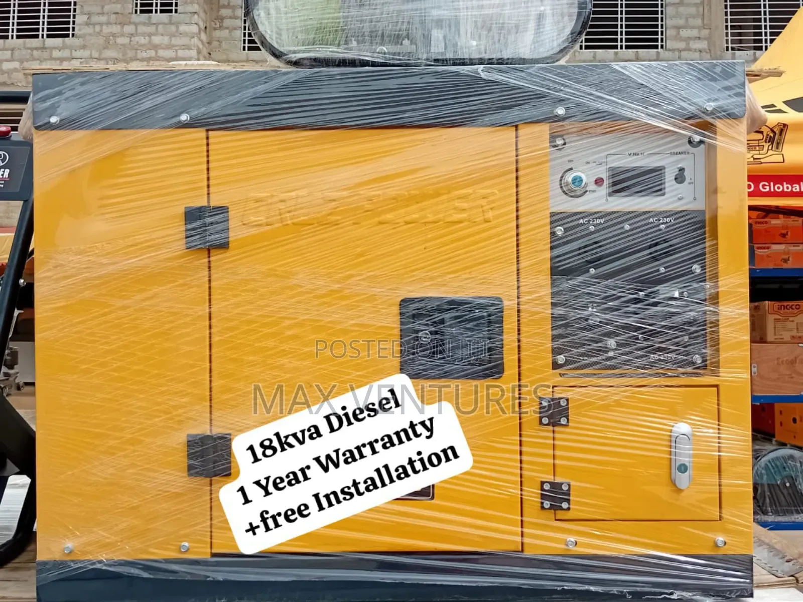 Effective 18kva Cruz Power 18kw Diesel Generator