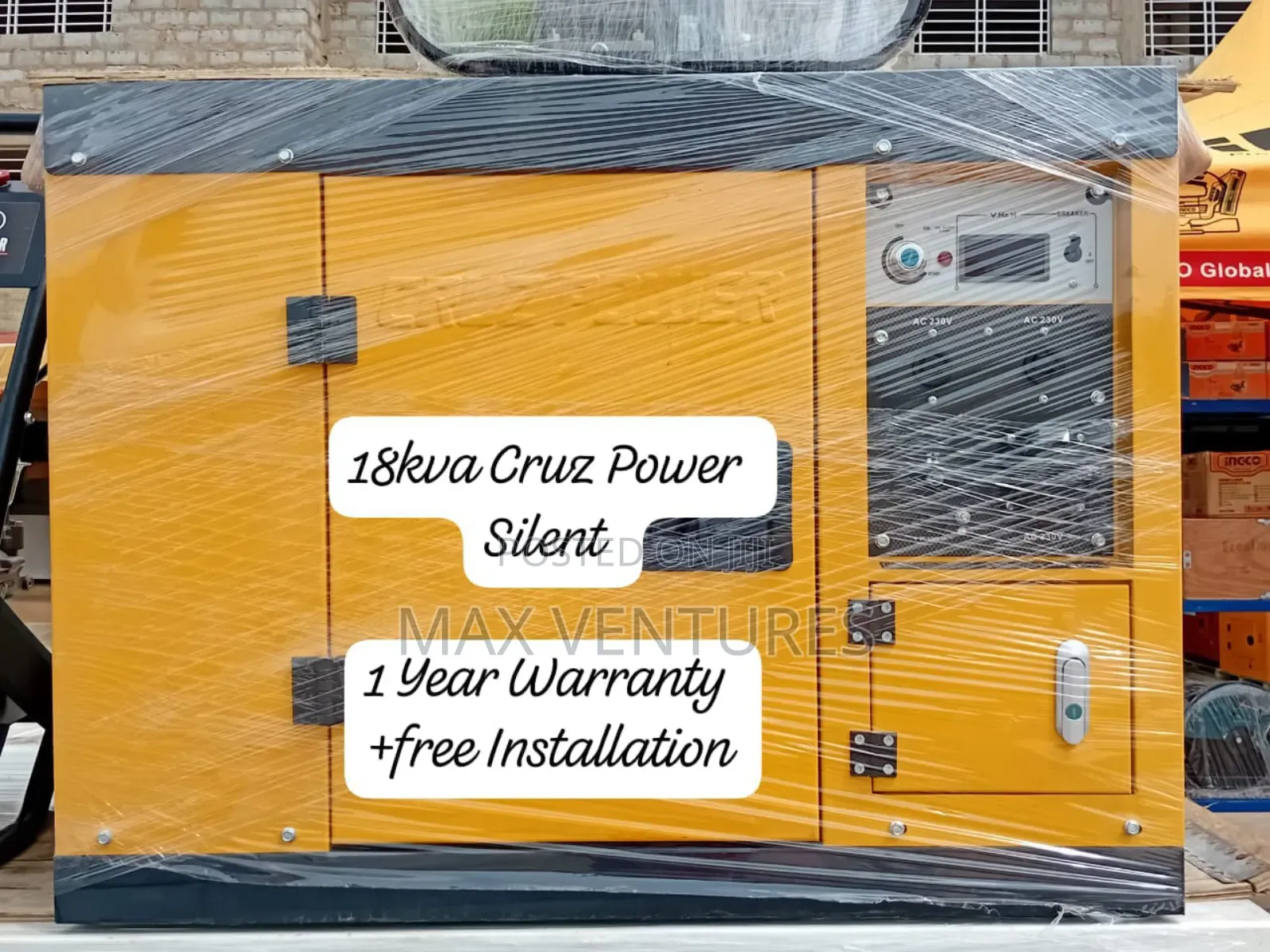 Cruz Power 18kva Cruz Power New Design Silent Diesel Engine