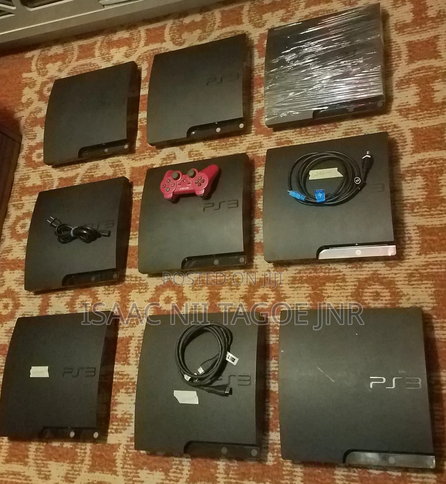 Ps3 With 2 Controllers Plus 10 Games.