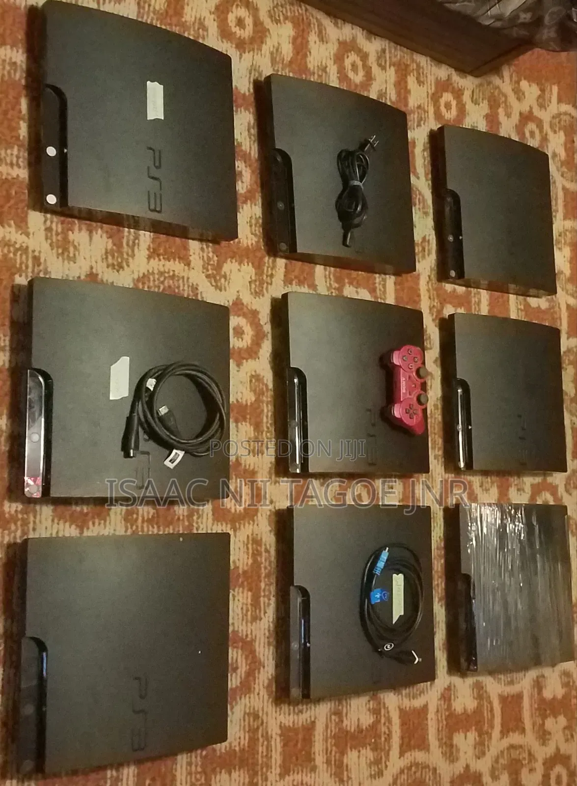 Ps3 With 2 Controllers Plus 10 Games.