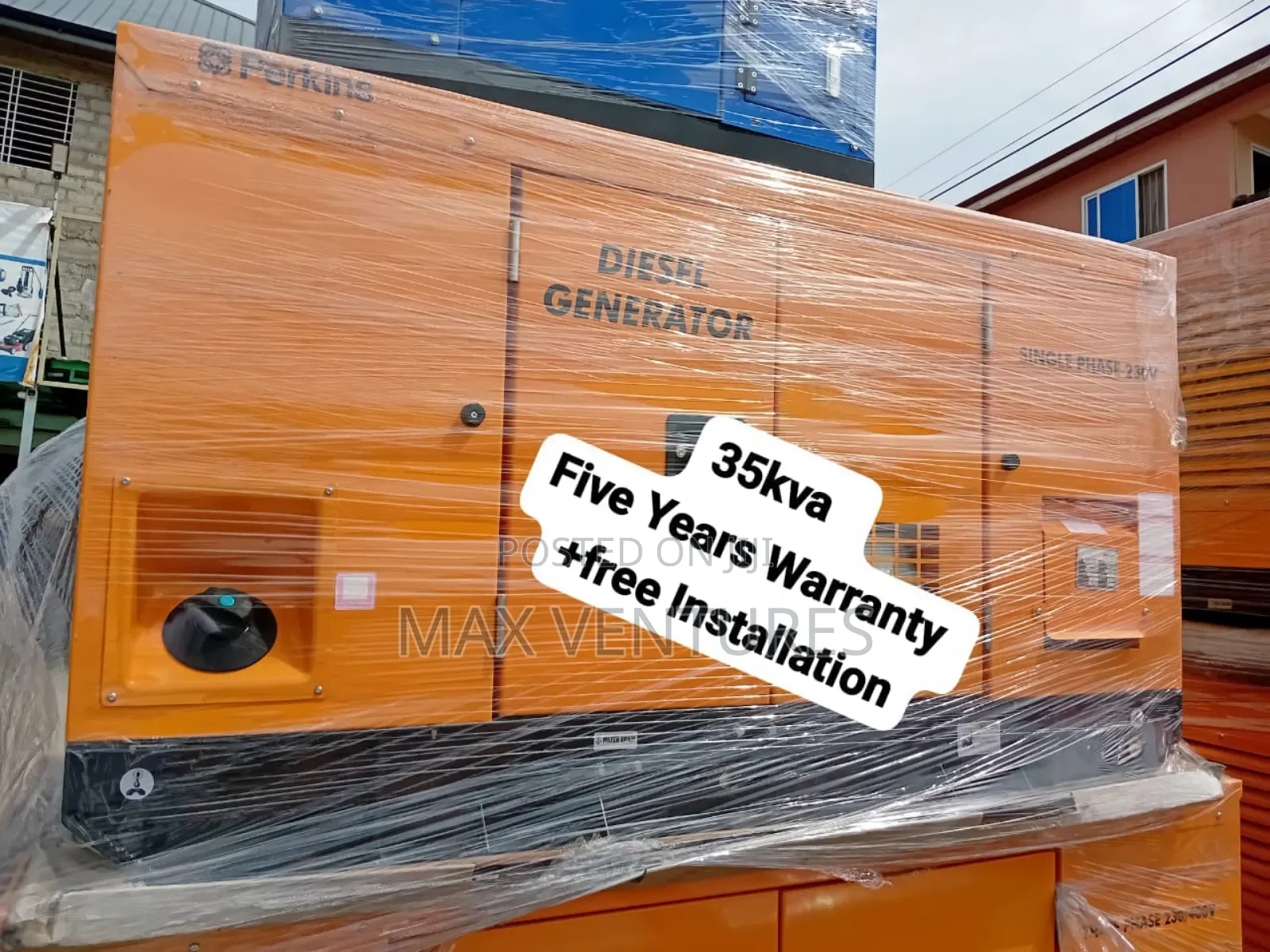 35kw Perkins Diesel Silent Engine Optimized 35kva