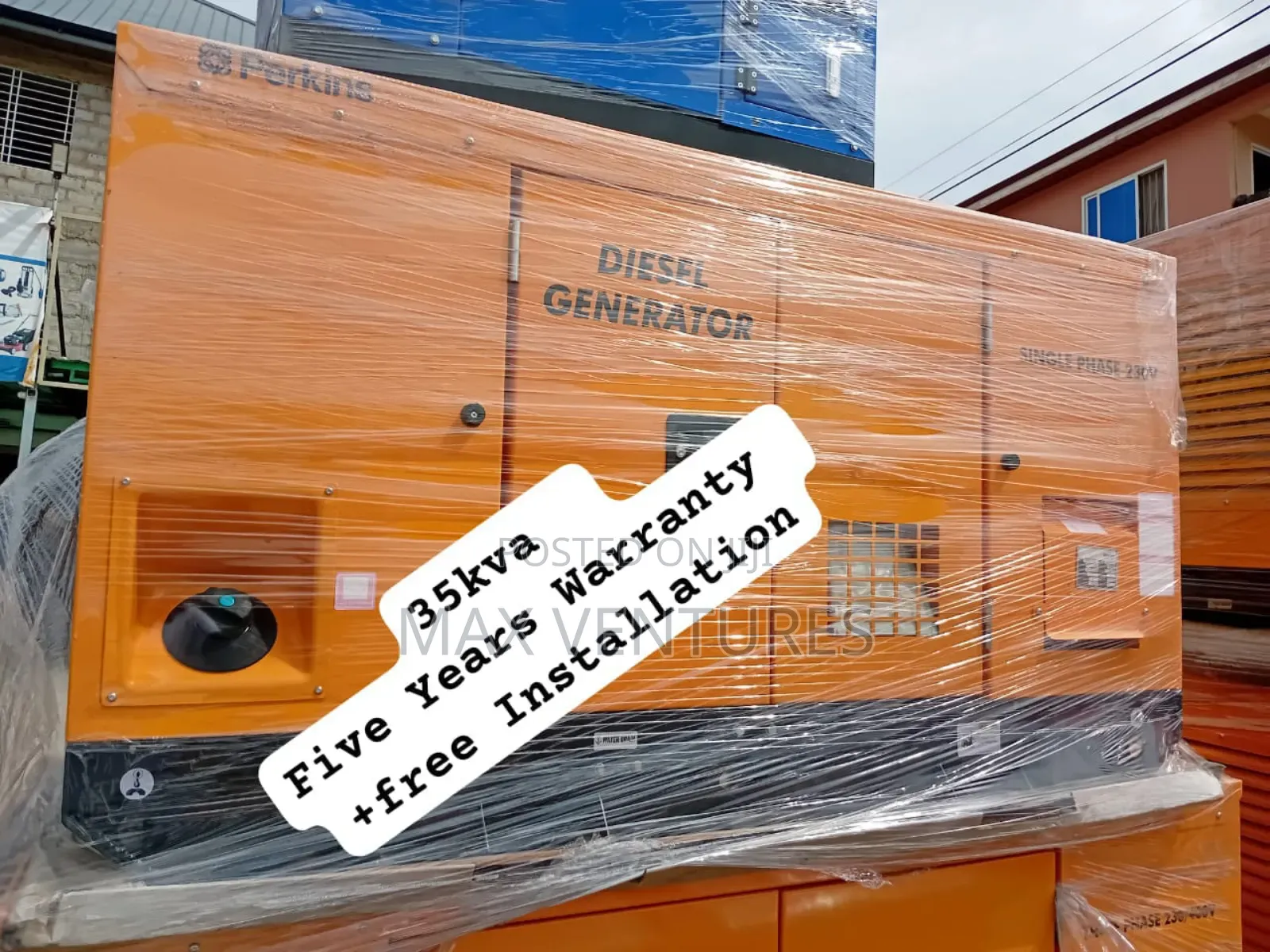 35kw Perkins Diesel Silent Engine 35kva Streamlined