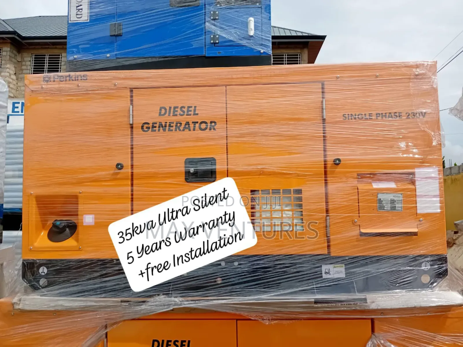 35kw Perkins Diesel Silent Engine Efficency Managed
