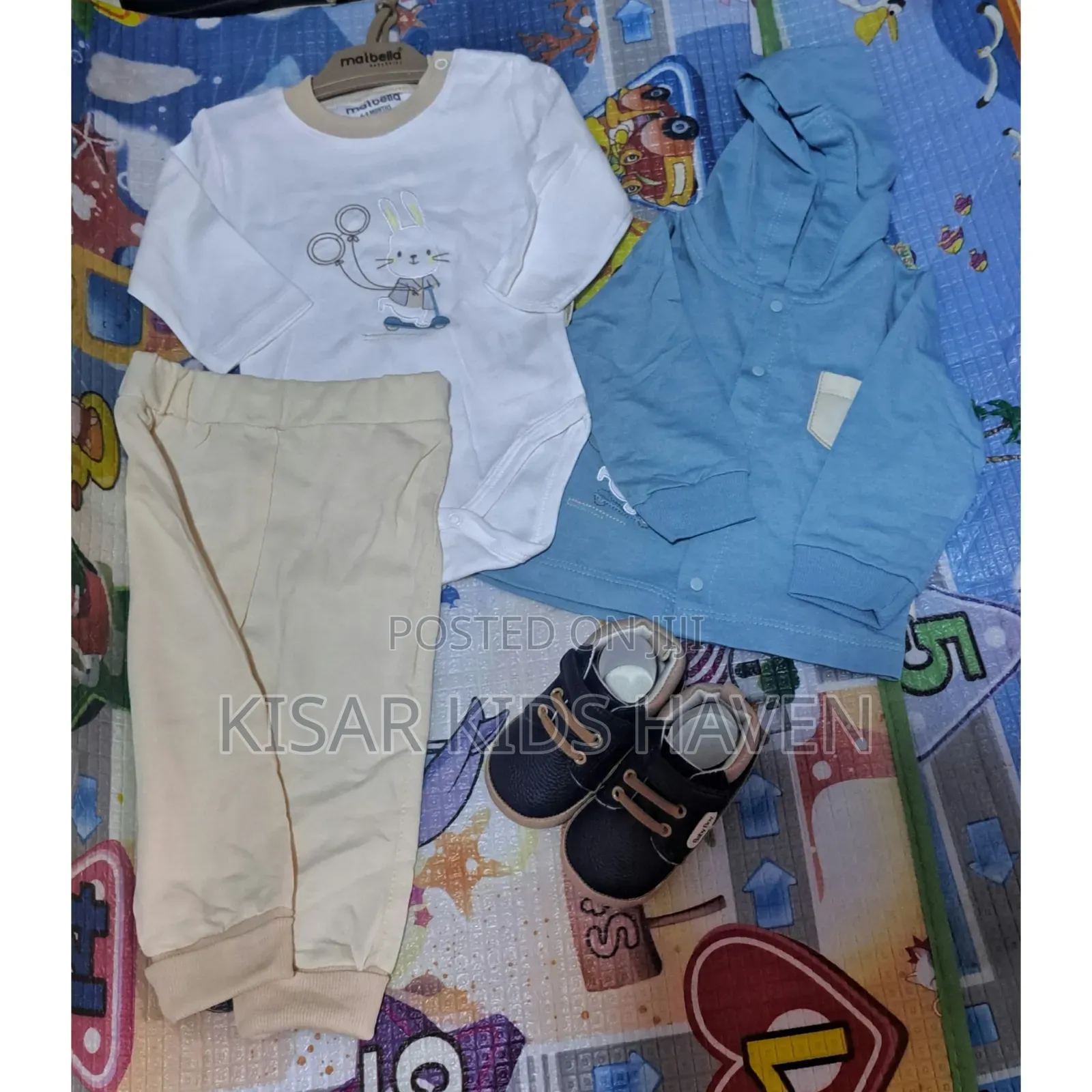 3 Pieces, Baby Boy Clothes 3 to 6 Months With Sneakers