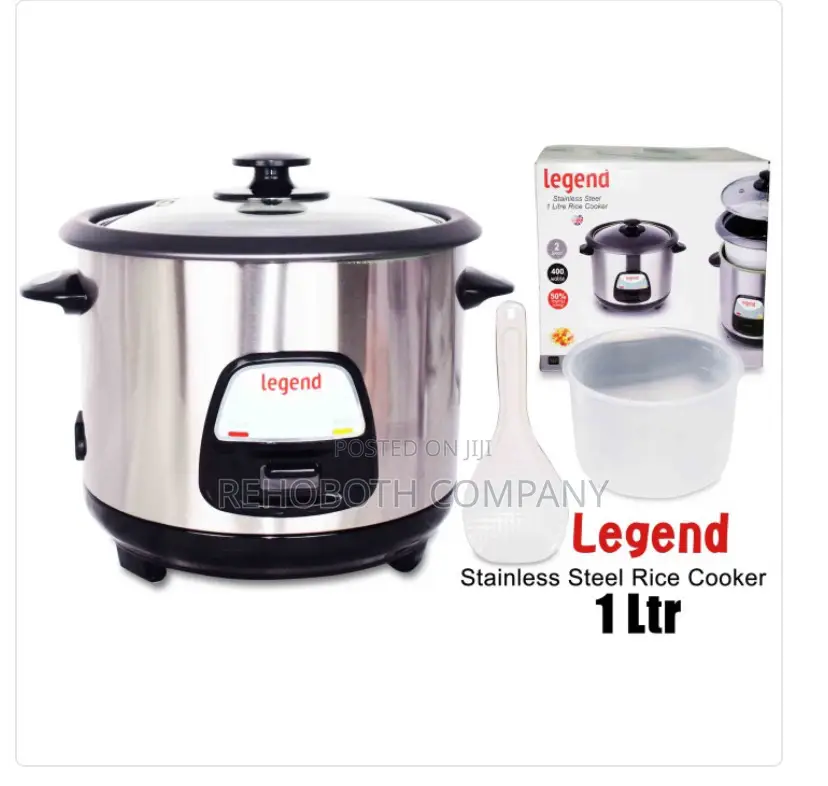 Legend Stainless Steel 1 Litre Rice Cooker