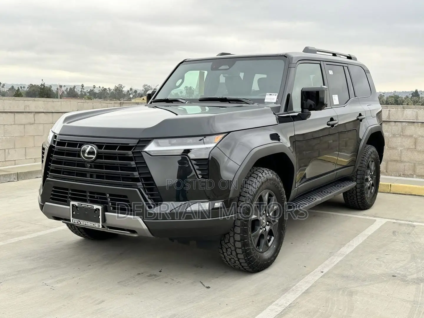 Lexus GX 550h Hybrid AWD 2024 Black