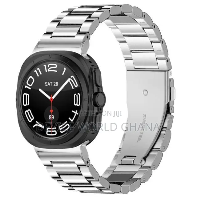 Qic Stainless Steel Strap for Samsung Watch 7 8 Ultra 47mm
