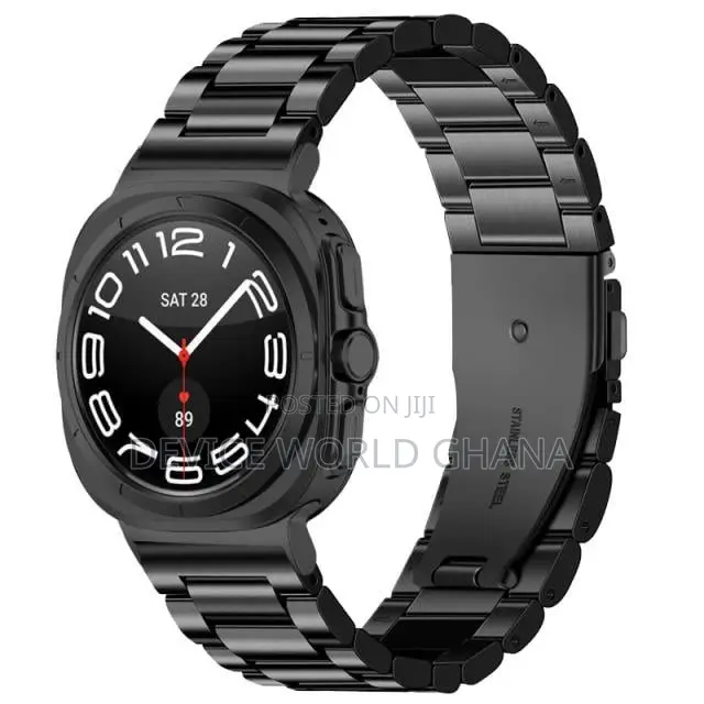 Qic Stainless Steel Strap for Samsung Watch 7 8 Ultra 47mm