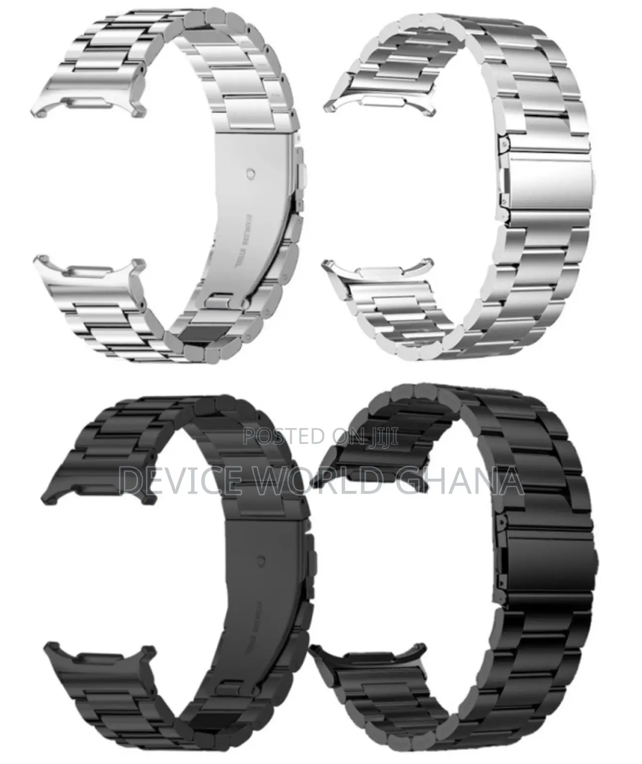 Qic Stainless Steel Strap for Samsung Watch 7 8 Ultra 47mm