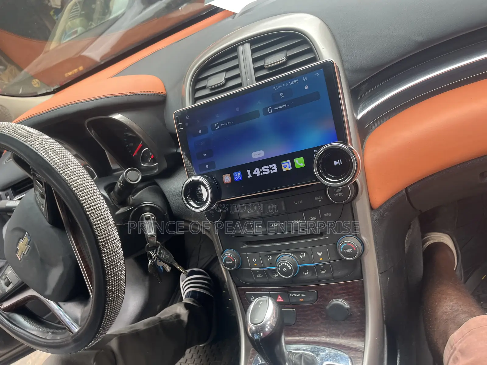 Chevrolet Cruze Android Screen With Double Nobs