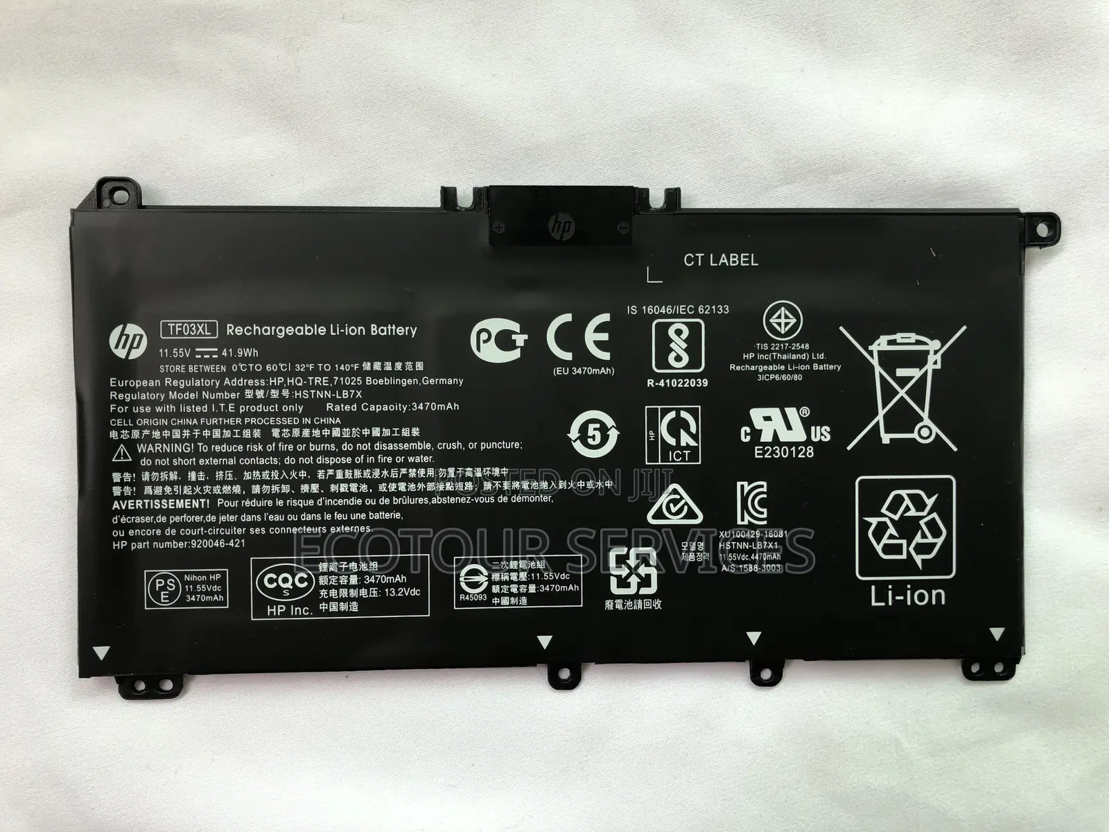 Tf03xl Laptop Battery Replacement for Hp Pavilion