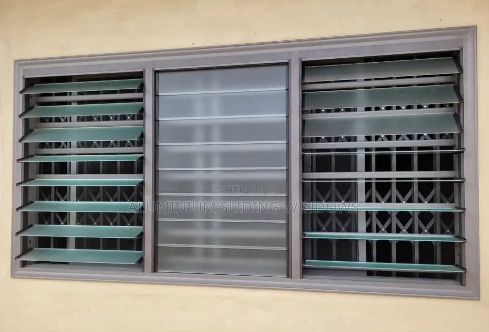 Aluminum Glass Windows +Net