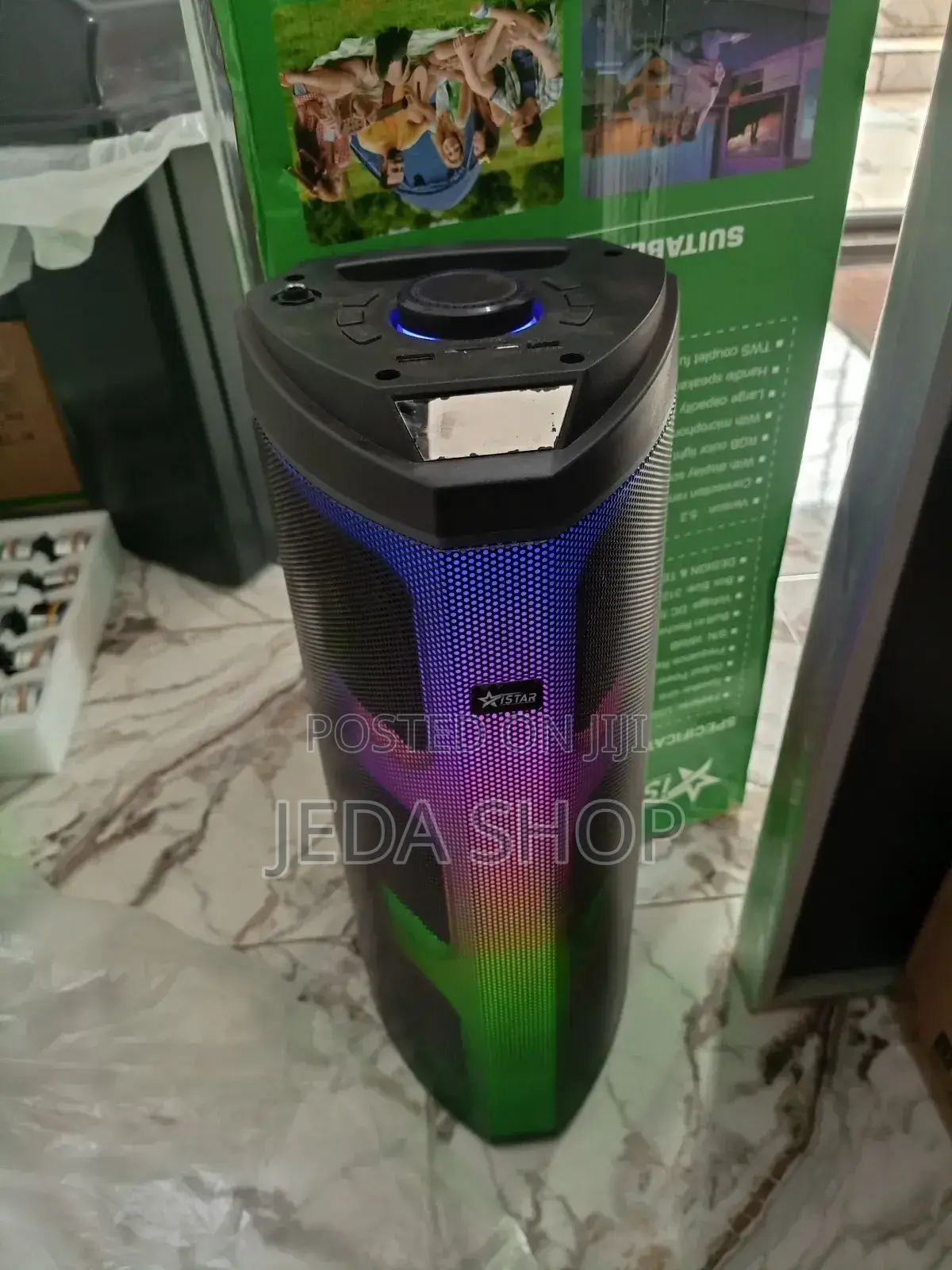 Bluetooth Speaker With Remote and Microphone