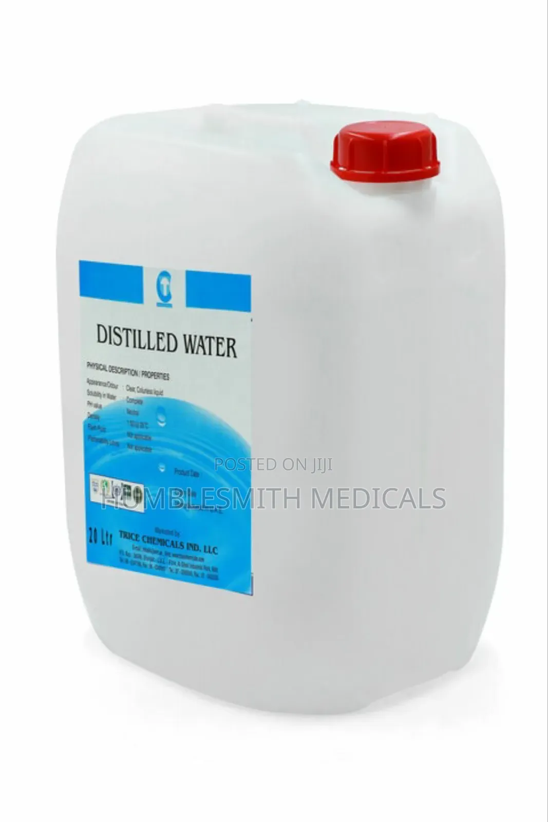 Distilled Water 20liter