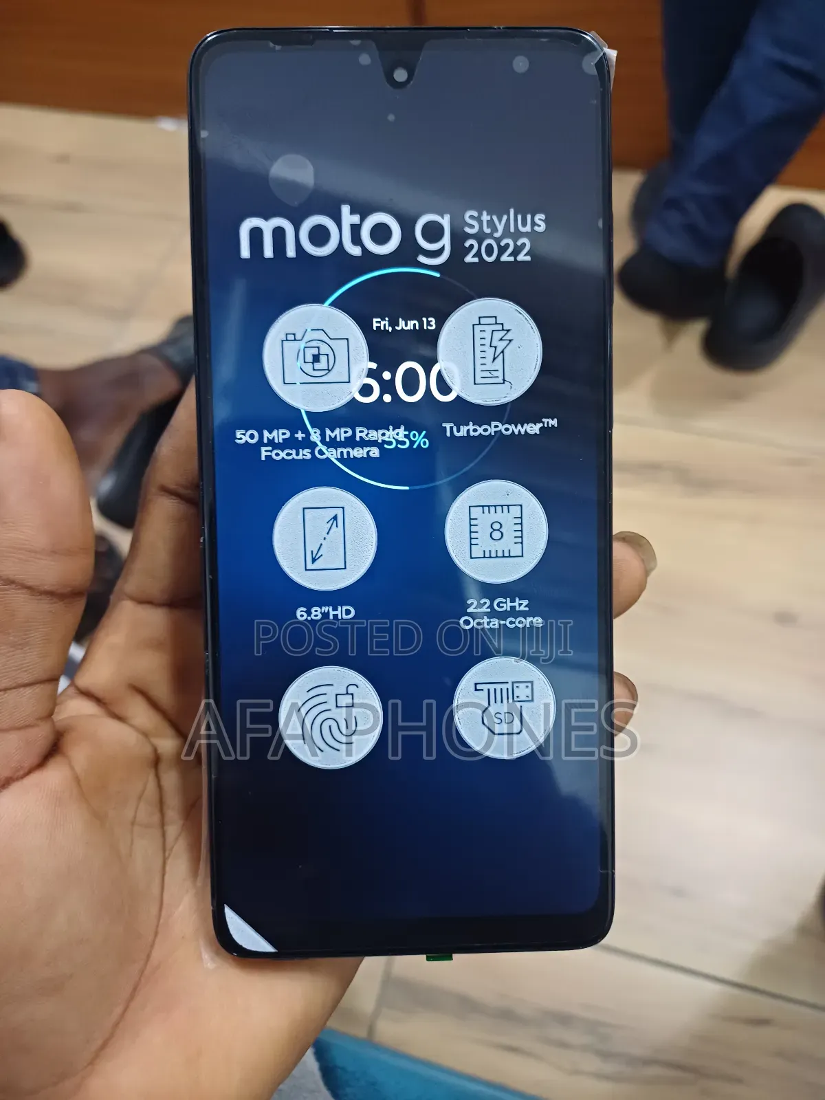 New Motorola Moto G Stylus (2022) 128 GB Blue
