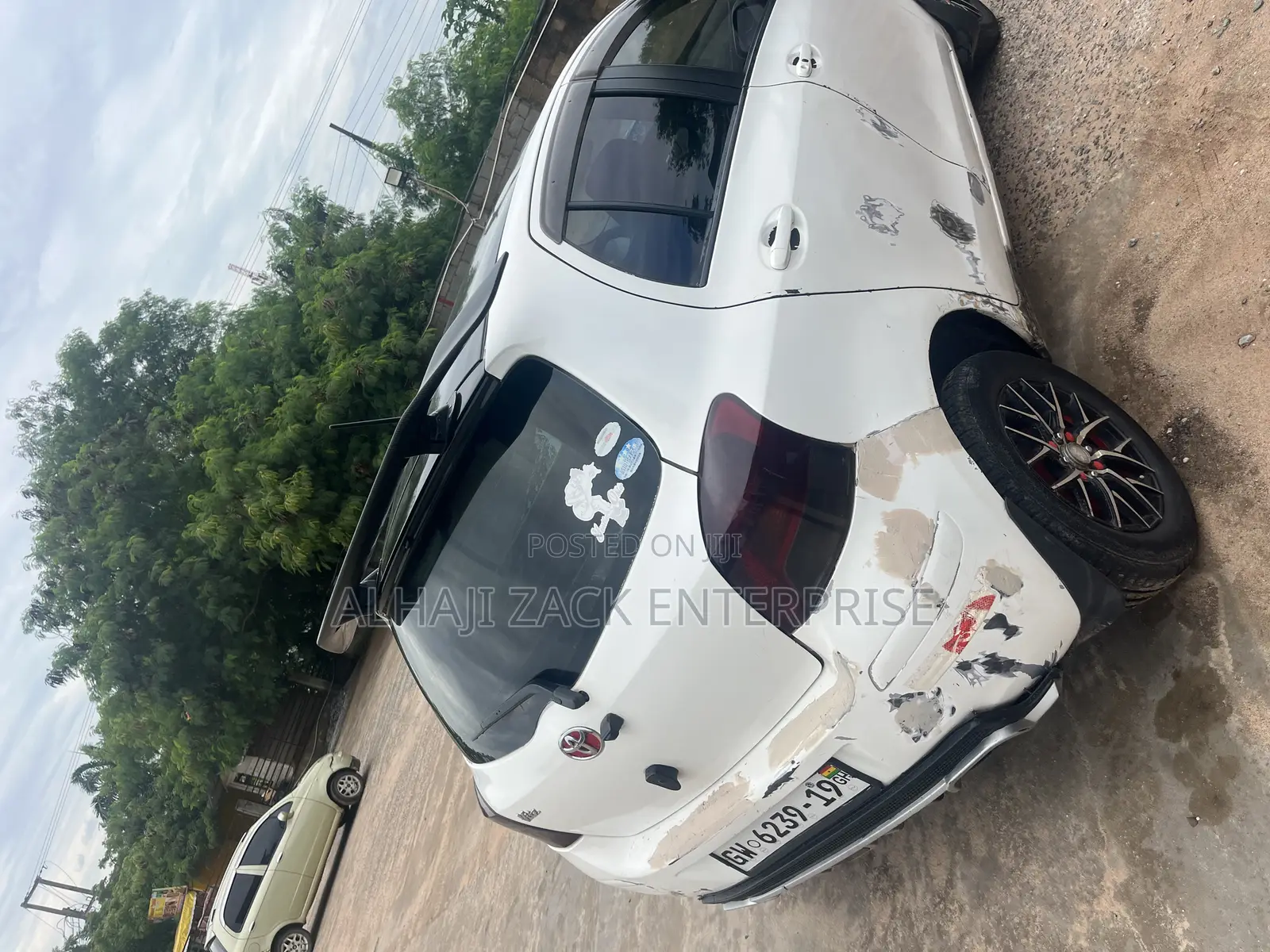 Toyota Vitz Boot Spoiler