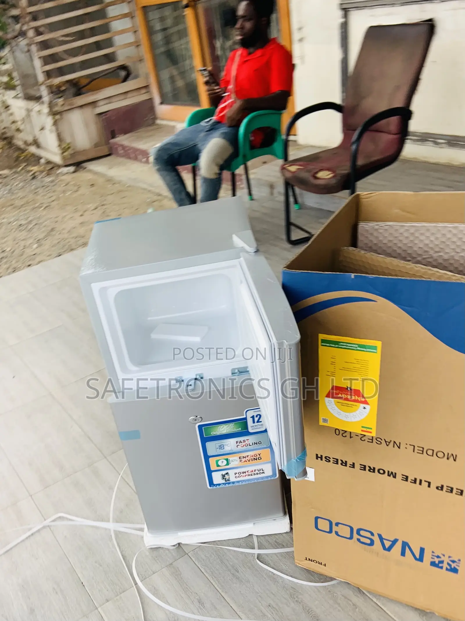 Eco Saving Nasco 90 Liters Topfreezer 2 Doors Fridge