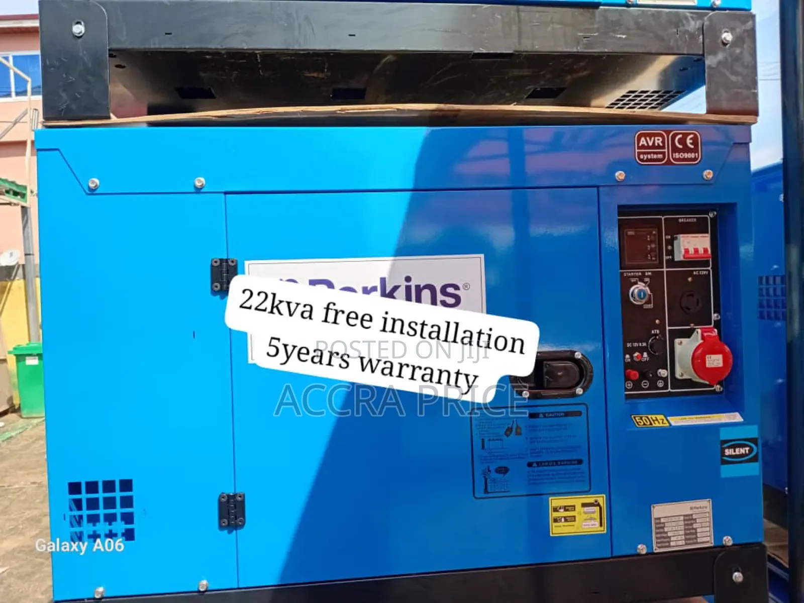 Vortexcommand Perkins 22kva Diesel Generator 22kva Diesel