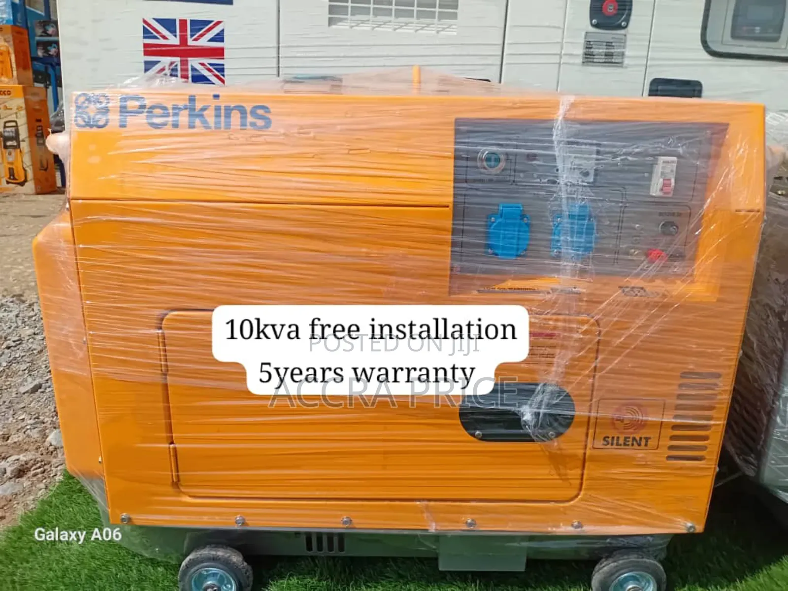 Fusion Gen Perkins 10kva 13000watts Diesel Generator 10kva