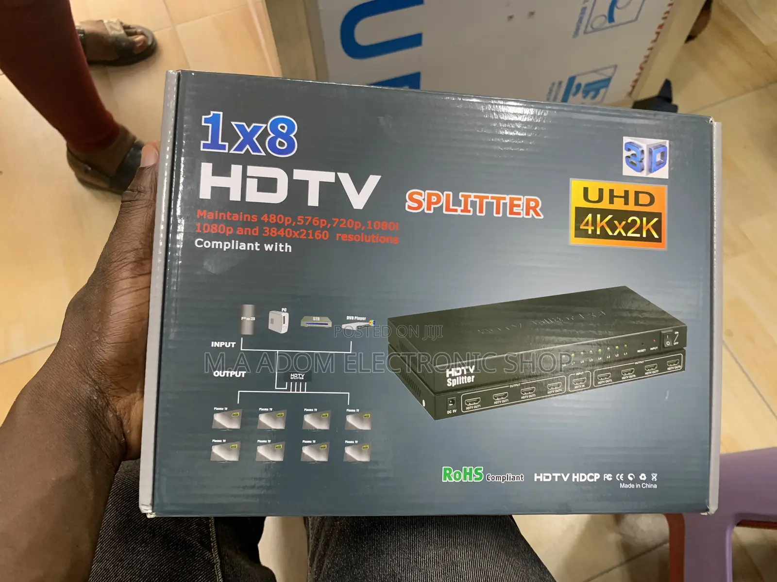 Hdmi Splitter 8 Ports