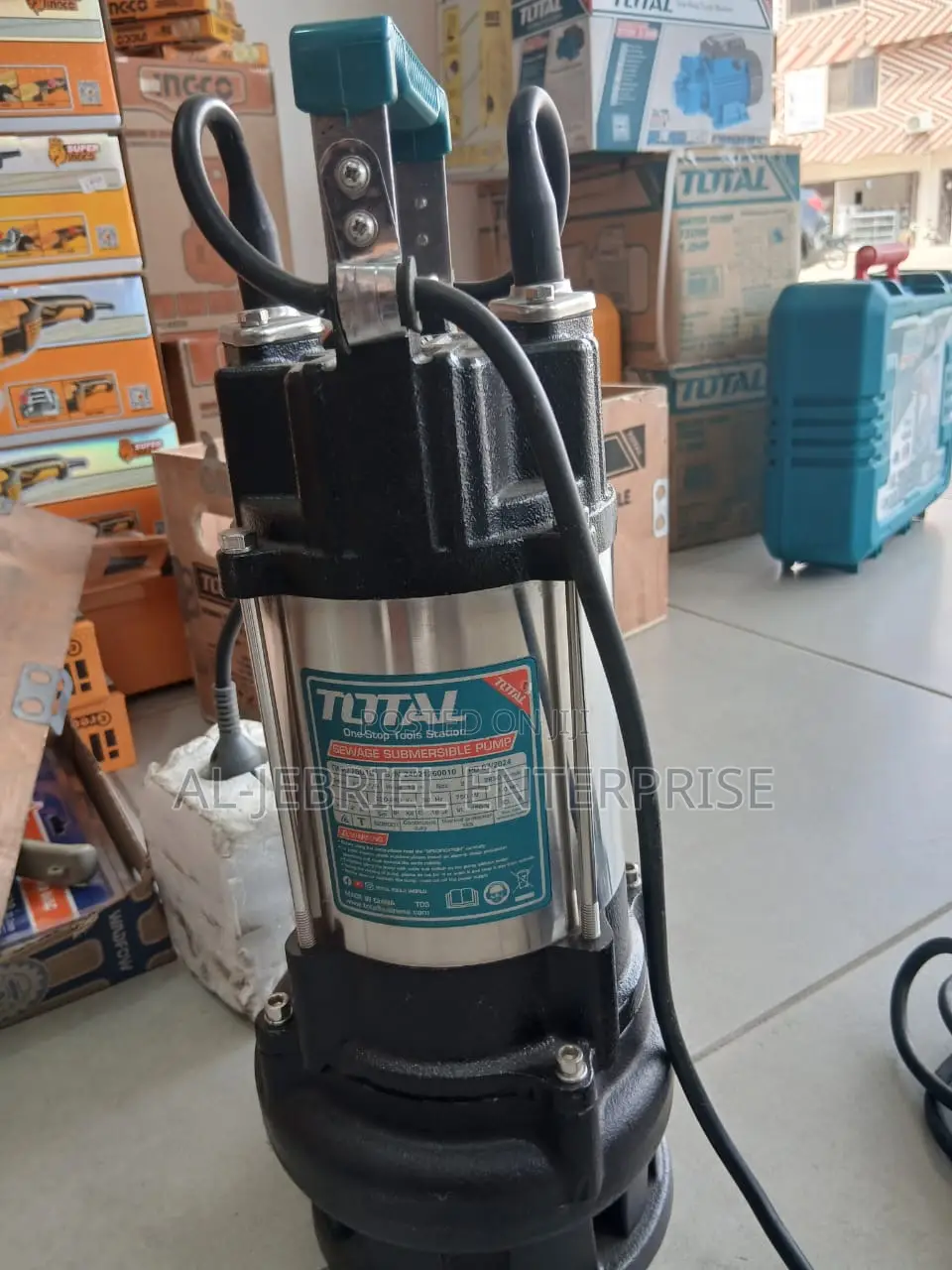 Total Sewage Pump 1.0hp 750w