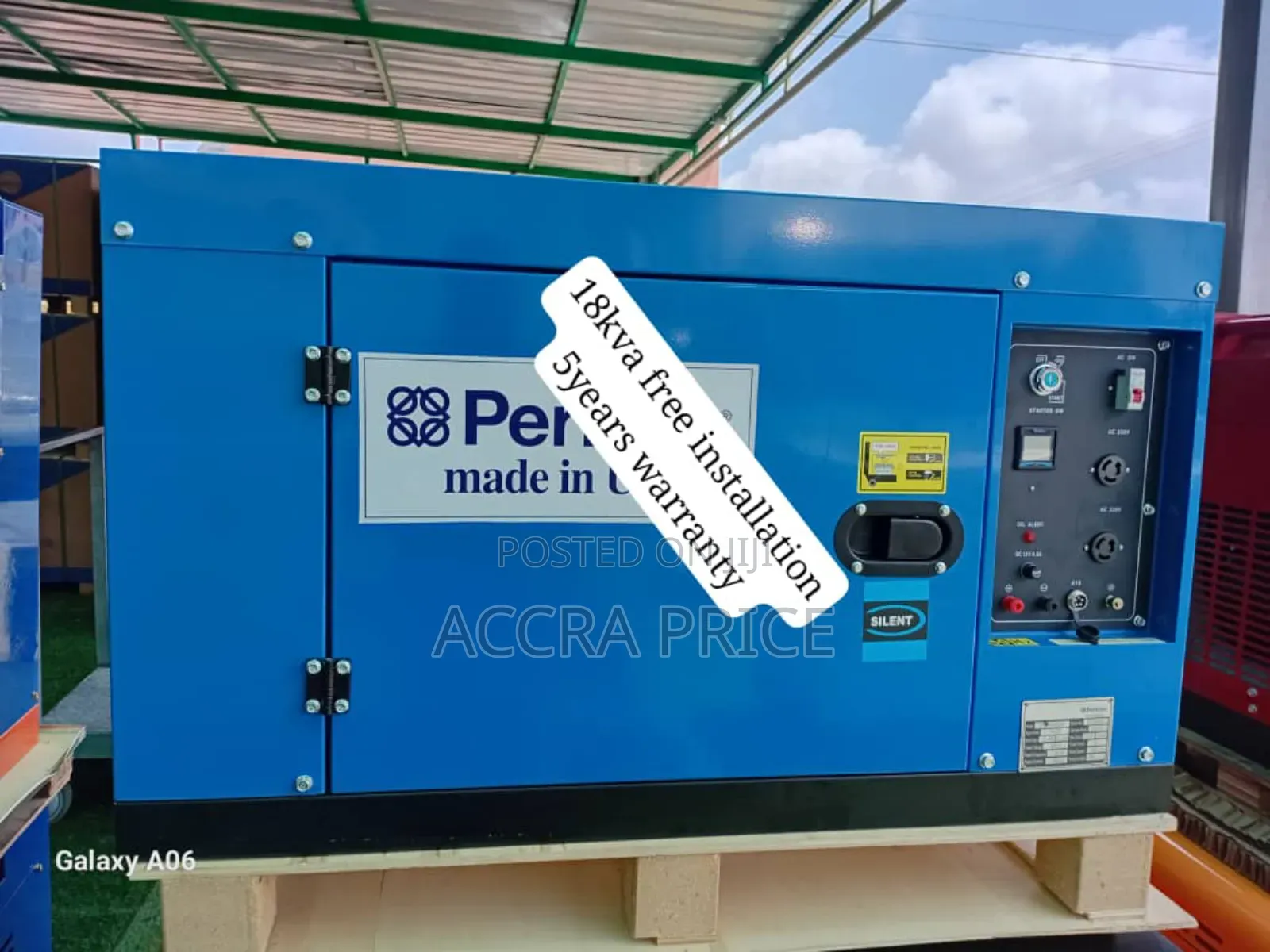 Helix Amp (Ats)Perkins 18kva Diesel Generator 18kva Diesel