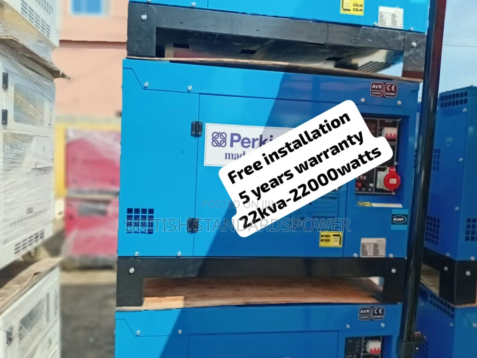 Amplified Power 22kva Silent Diesel Generator