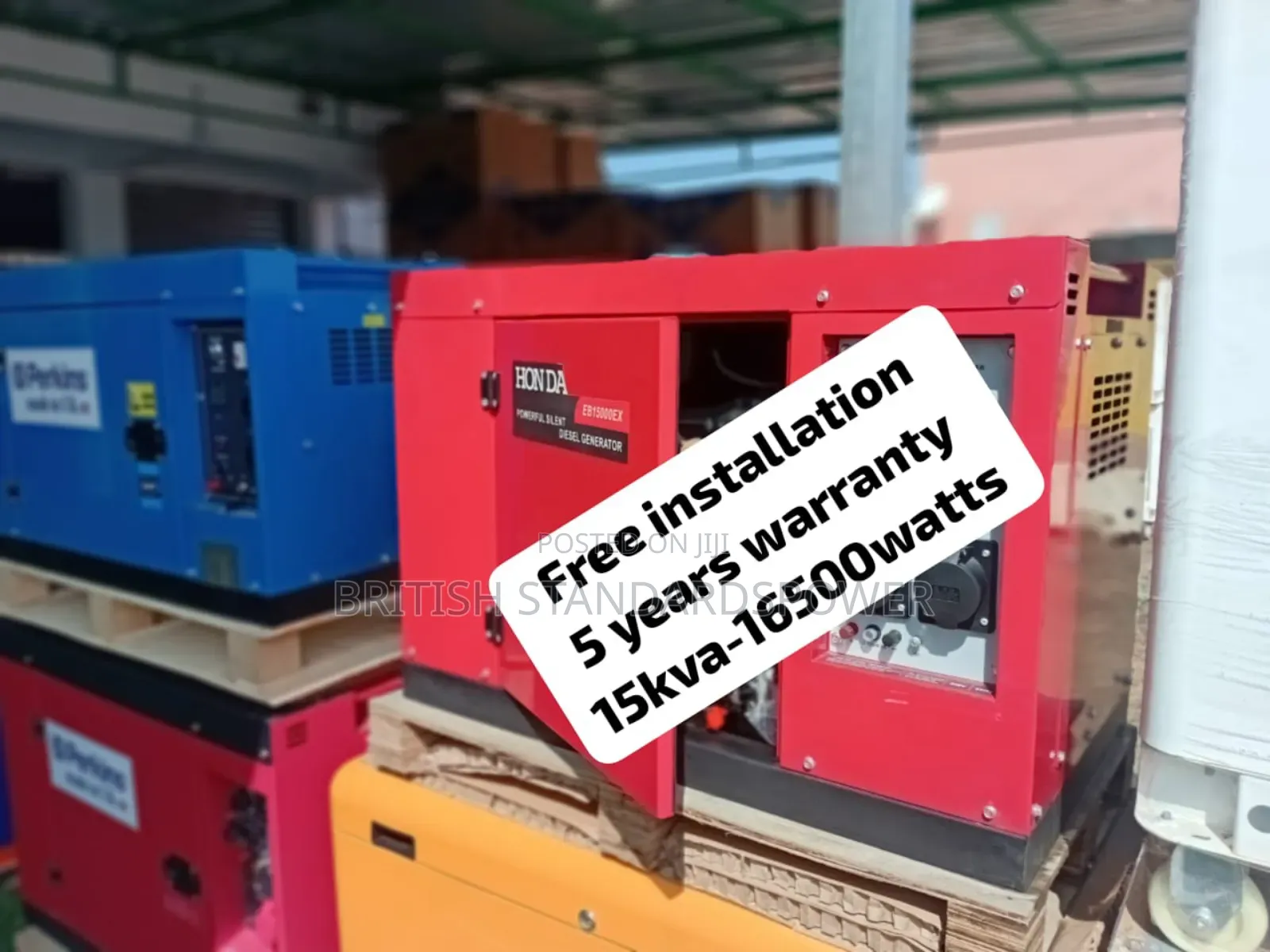 Main Propulsion Start 15kva Silent Diesel Genset