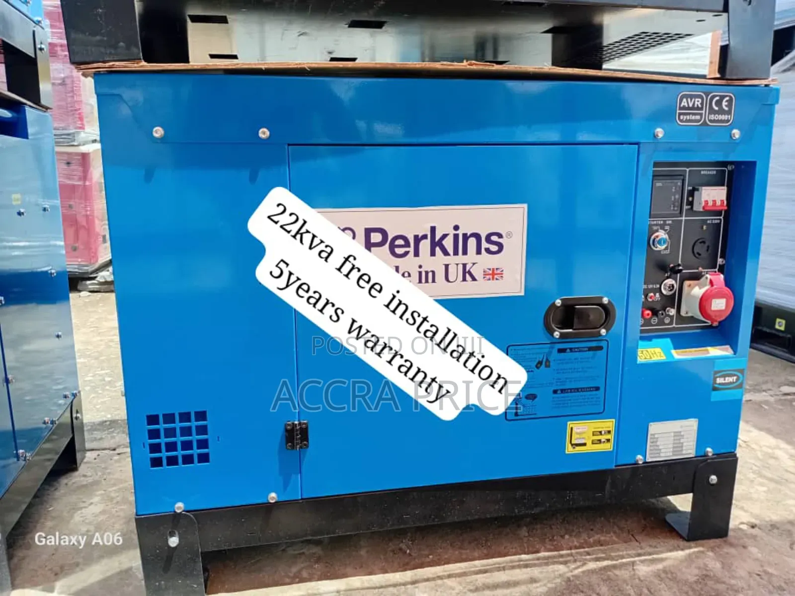 Nexis System 22kva Perkins Diesel Generator Diesel Perkins