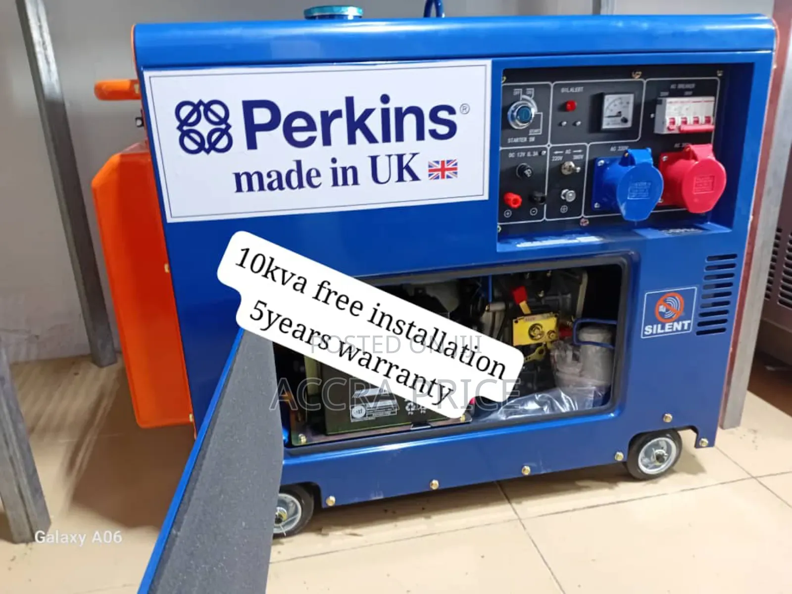 Tempest Stream Perkins 10kva 13000watts Diesel Generator