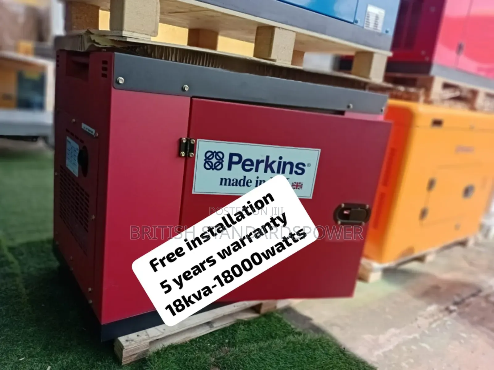 Self-Contained Energy 18kva Silent Diesel Powered Generator