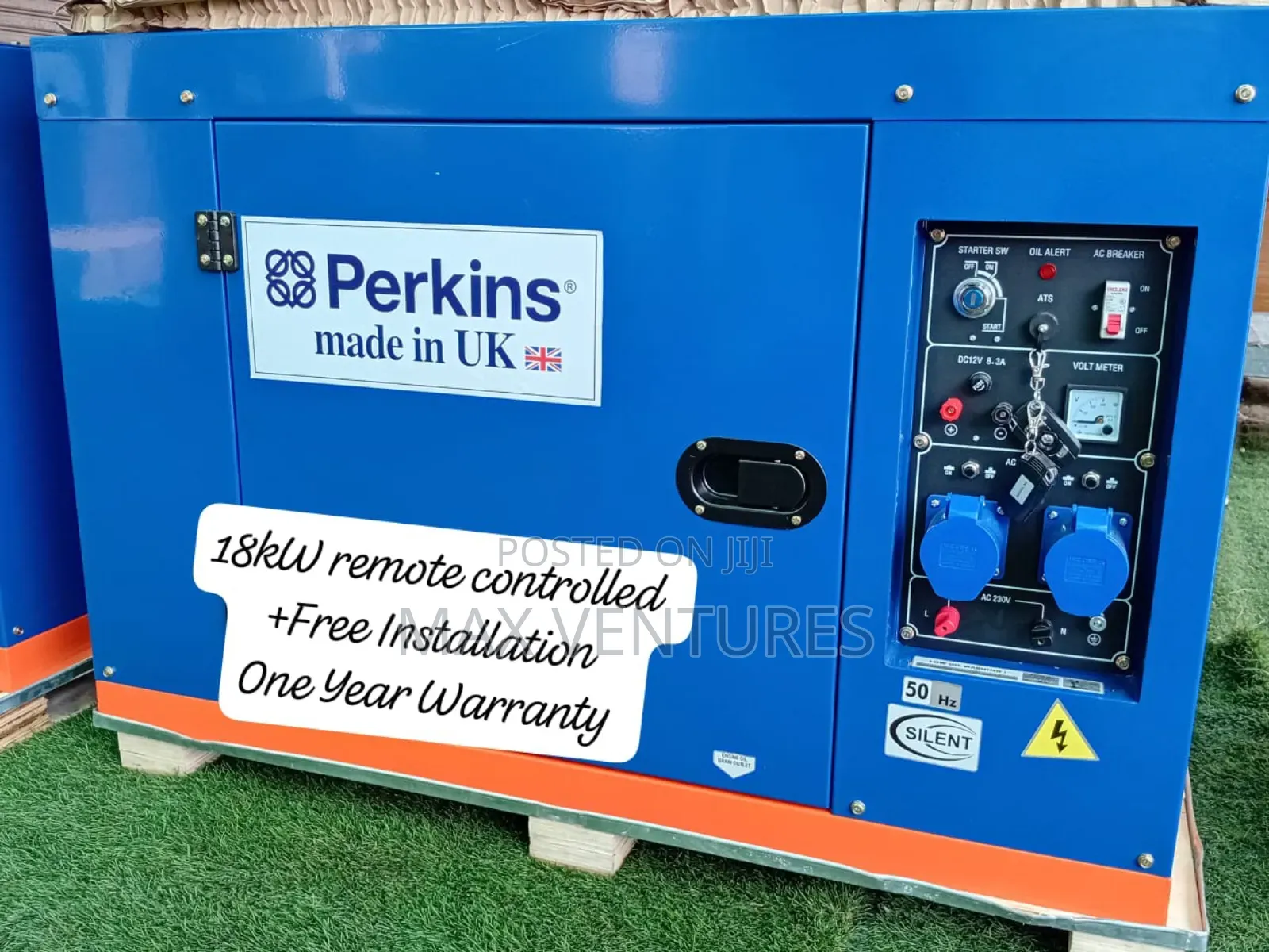 Perkins 18kva Remote Controlled Ats Diesel Organized Power