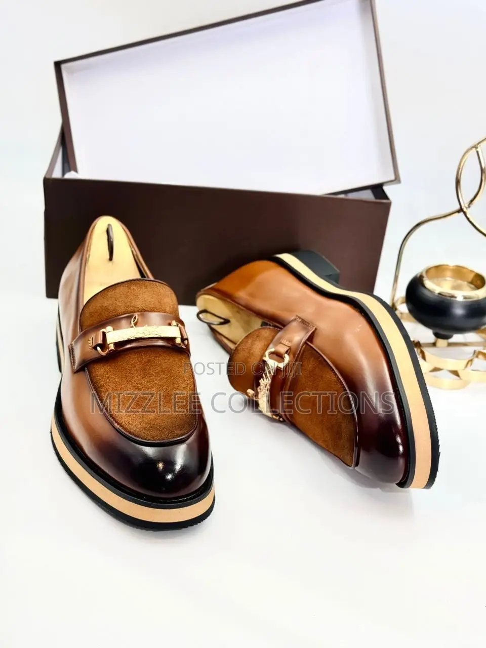 Quality Men Christian Louboutin Leather Loafers