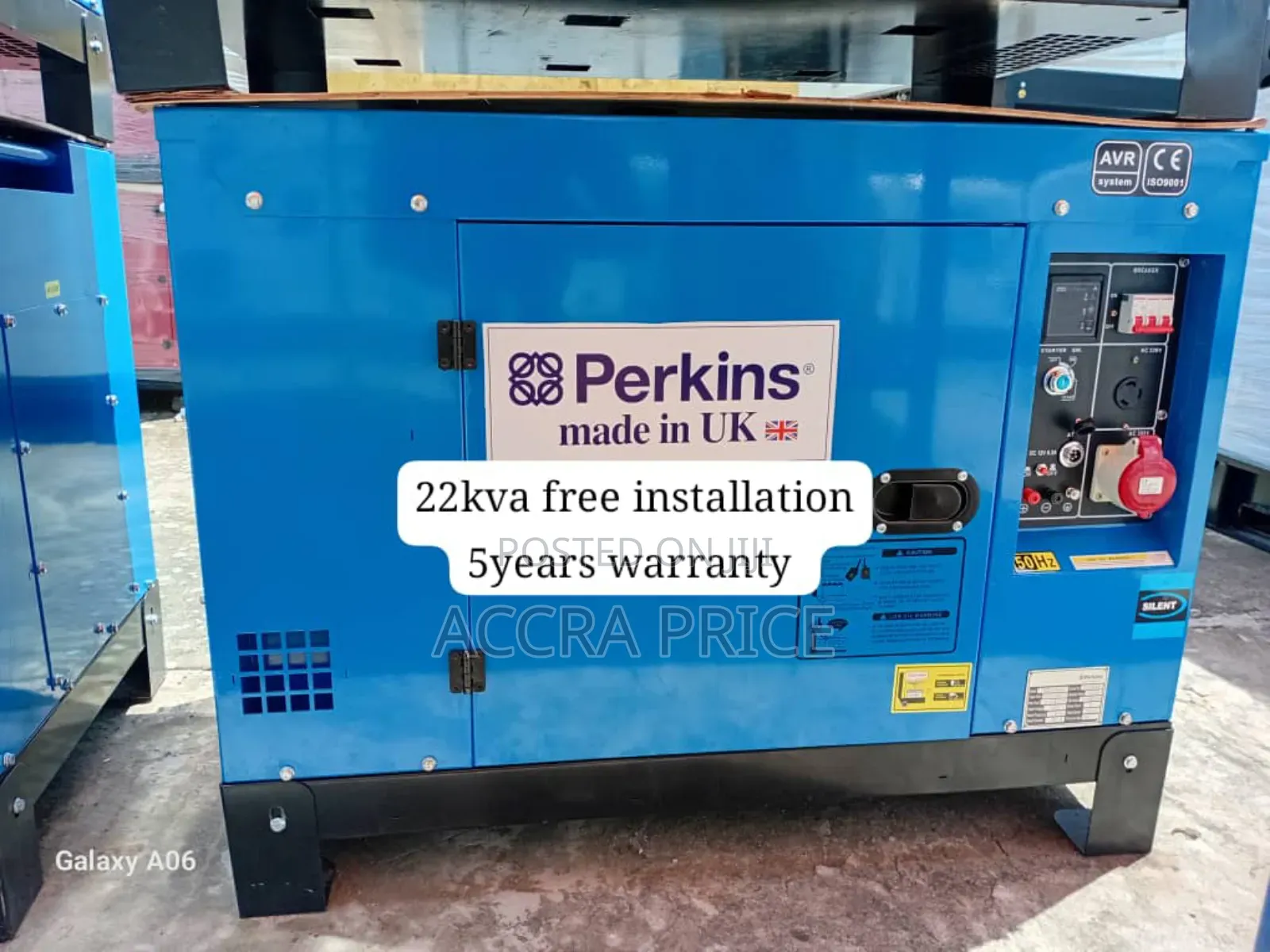 Mythical Unit Perkins 22kva Diesel Generator 22kva Diesel