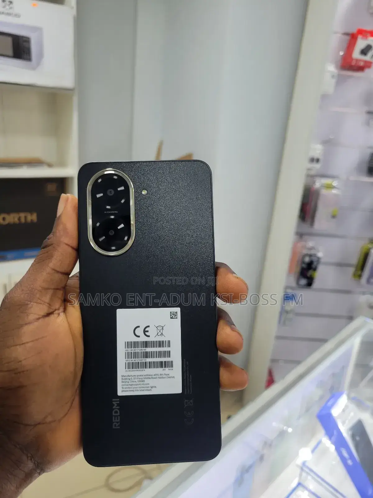 New Xiaomi Redmi A5 4G 64 GB Black