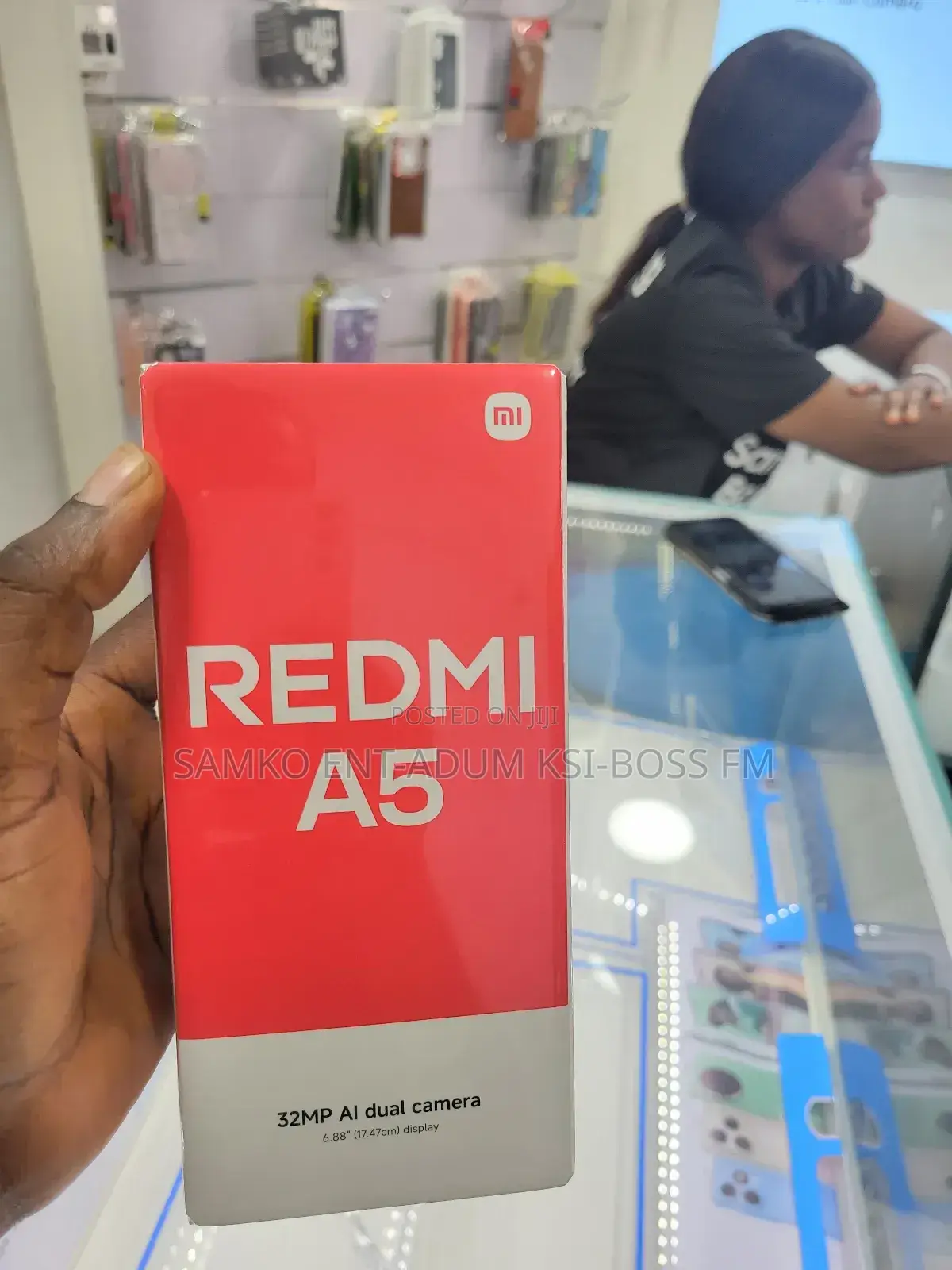 New Xiaomi Redmi A5 4G 128 GB Black