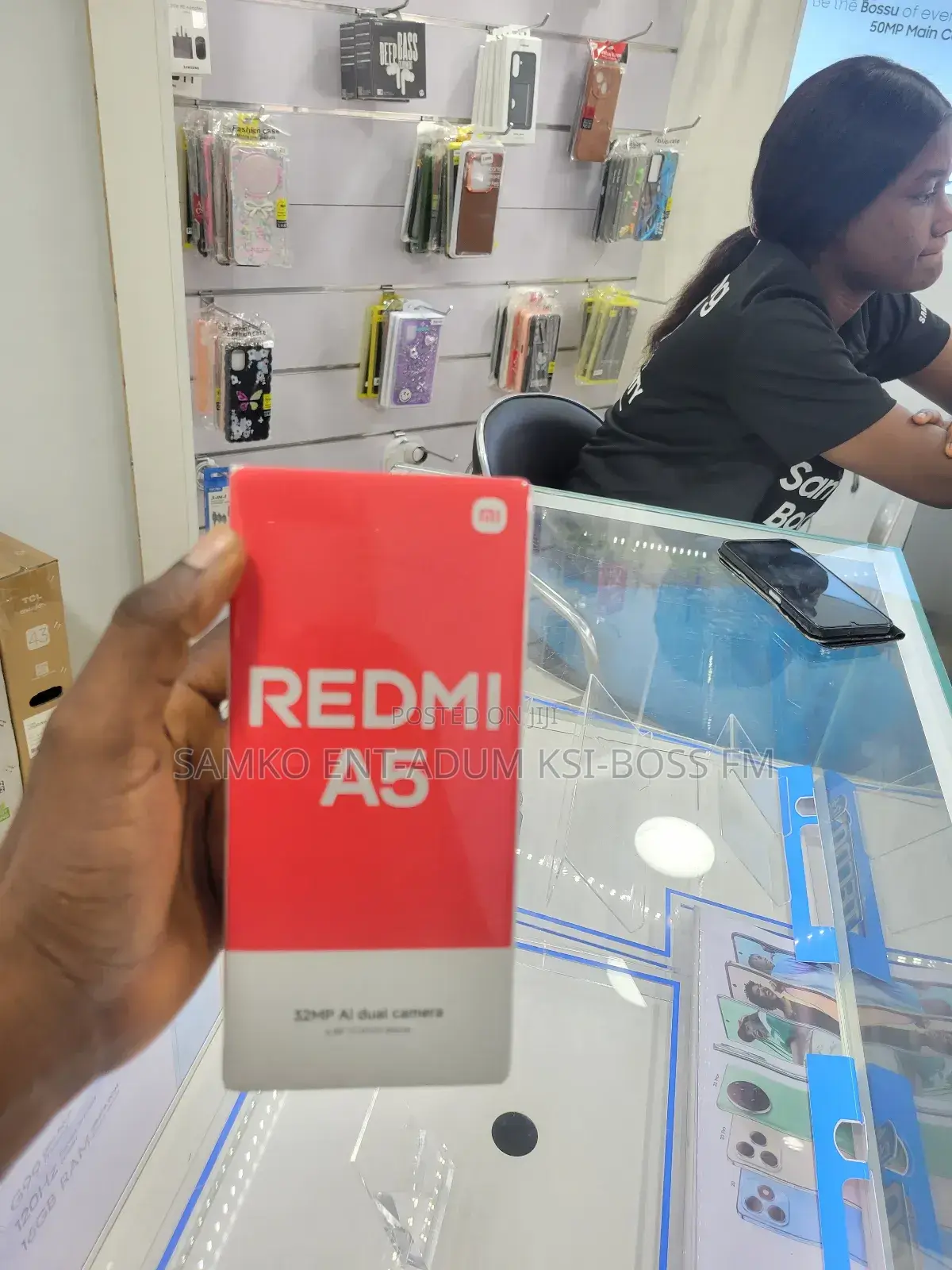 New Xiaomi Redmi A5 4G 128 GB Black