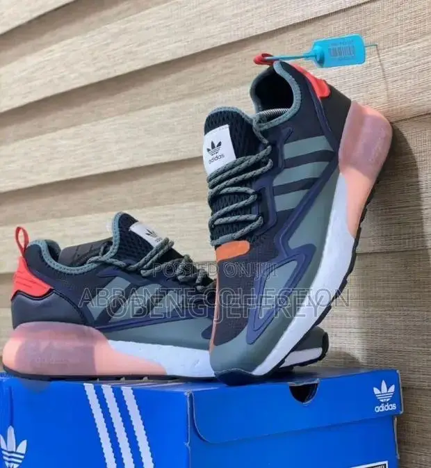 Original Adidas Zx Light Aqua Orange