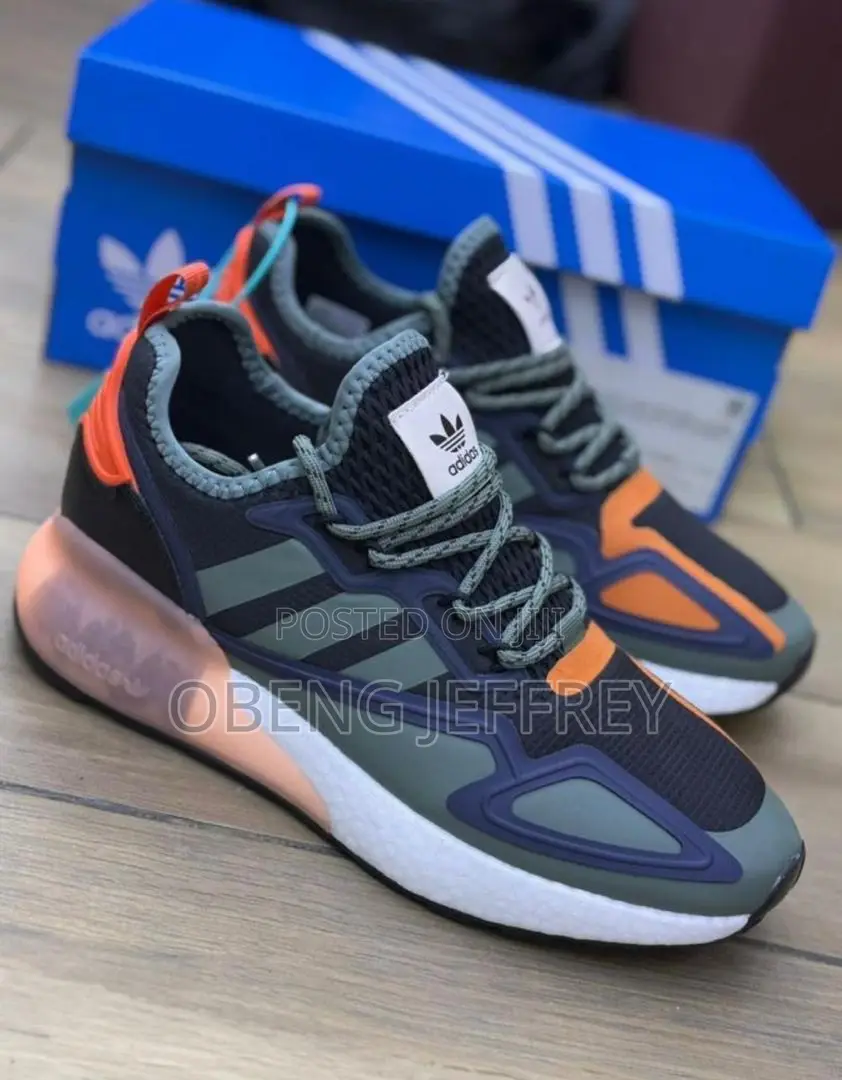 Original Adidas Zx Light Aqua Orange