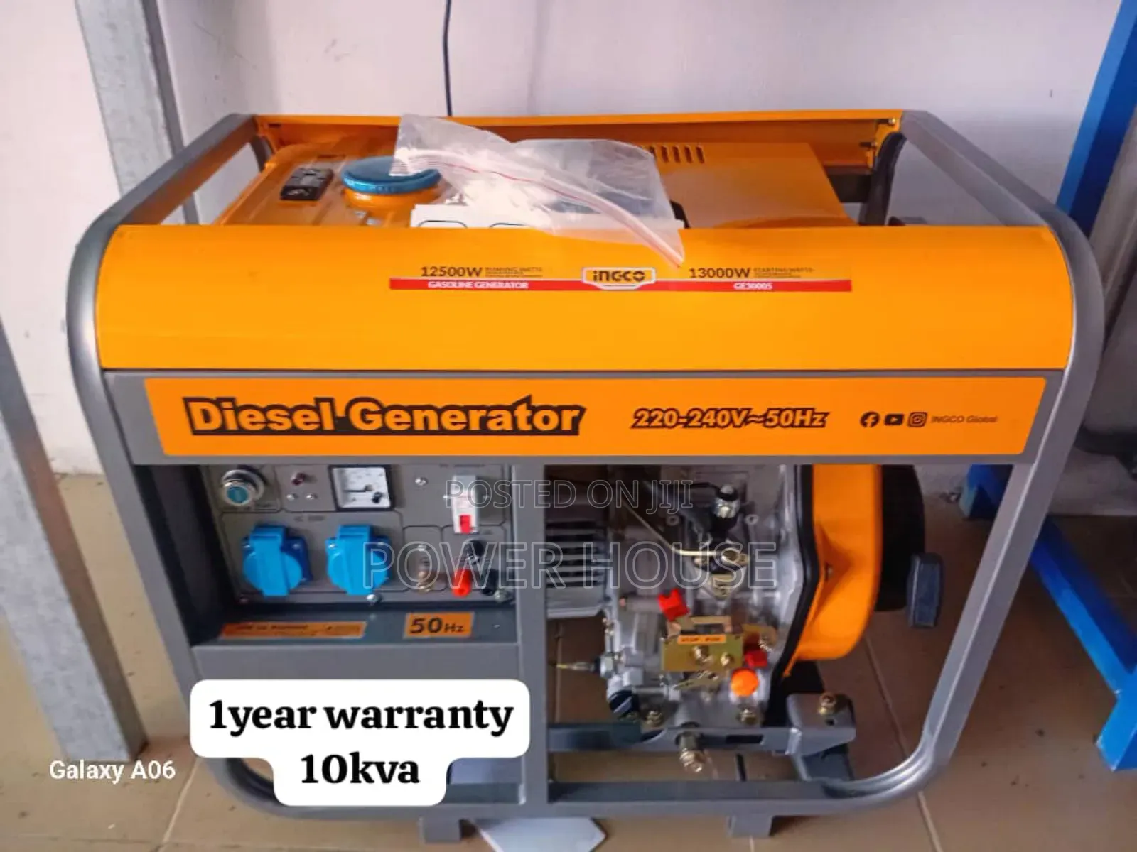 Extrem Omega Zone 10kva Ingco Generator 10kva Diesel
