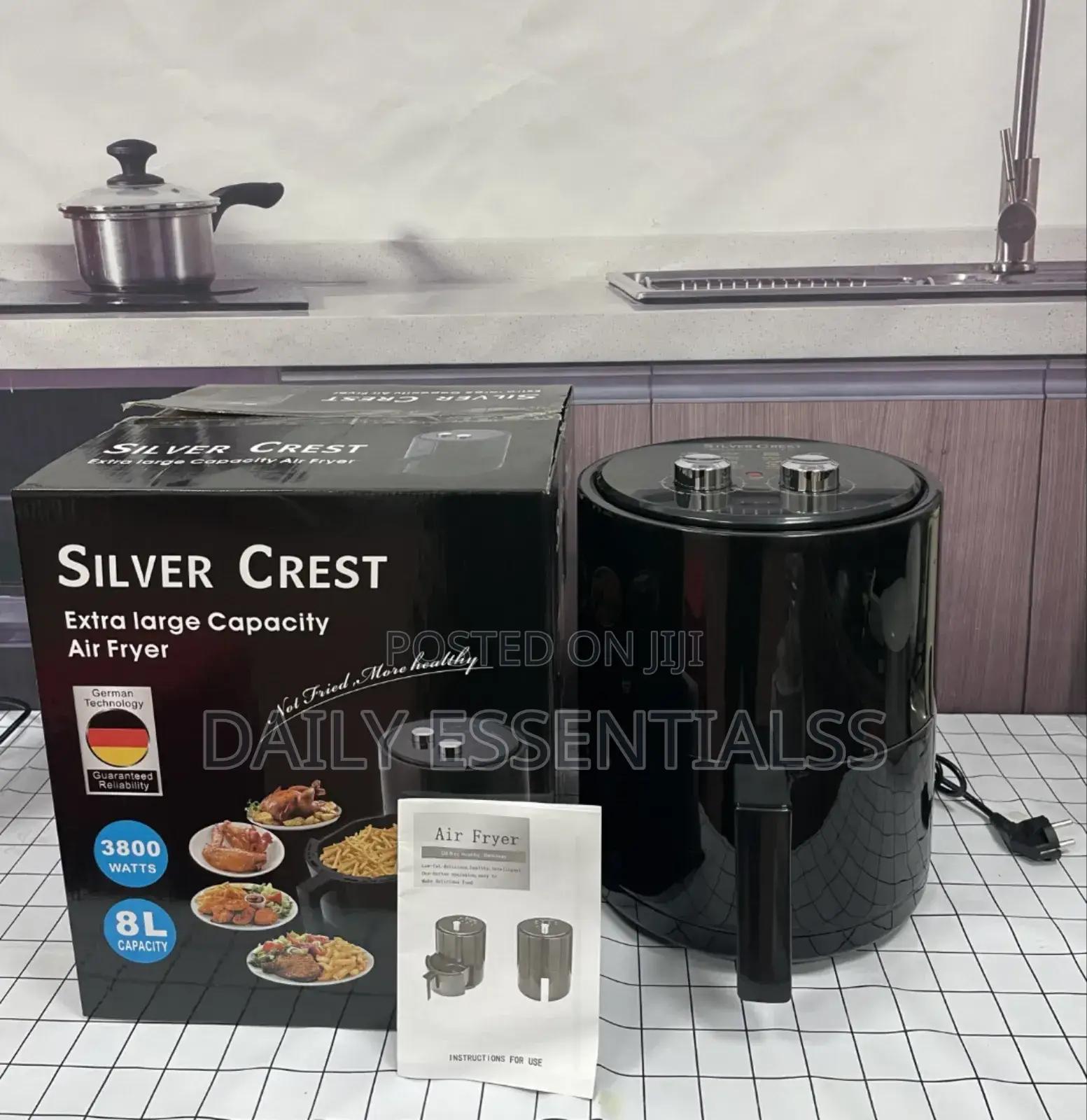 Limited Stock 8l Silver Crest Air Fryer