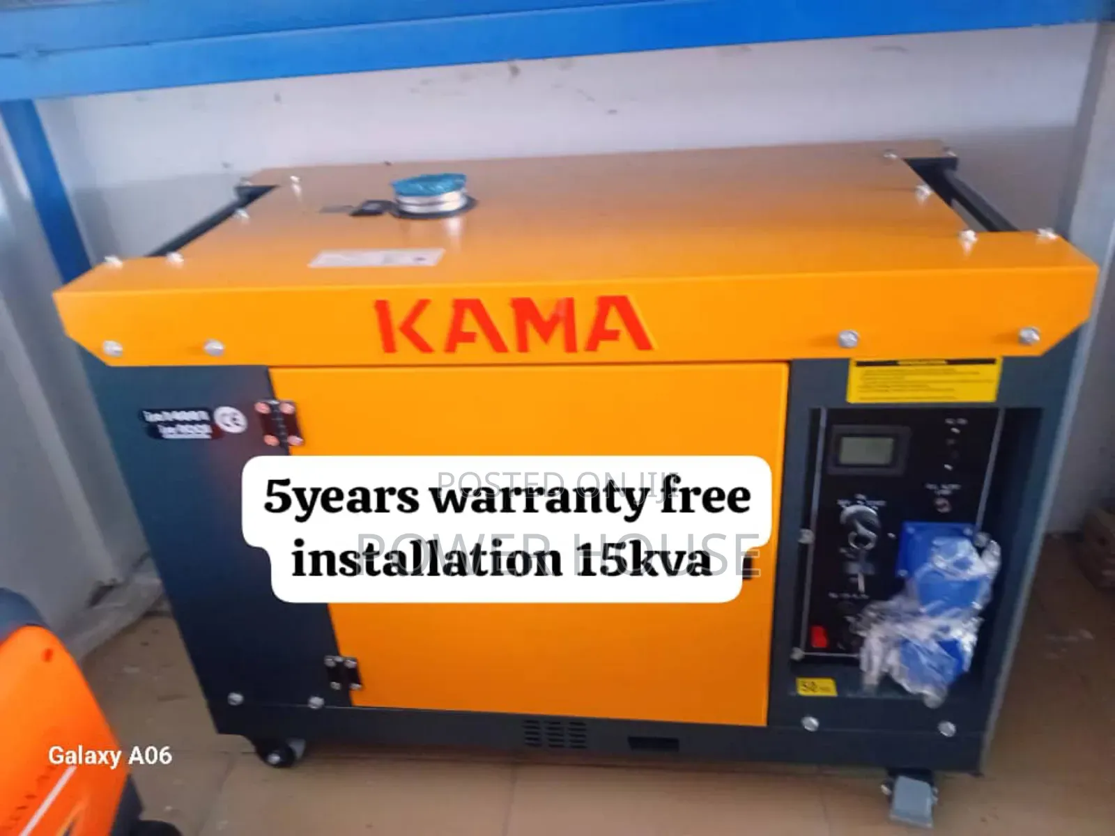 Extrem Omega Tap 16500watts Kama 15kva Diesel Engine