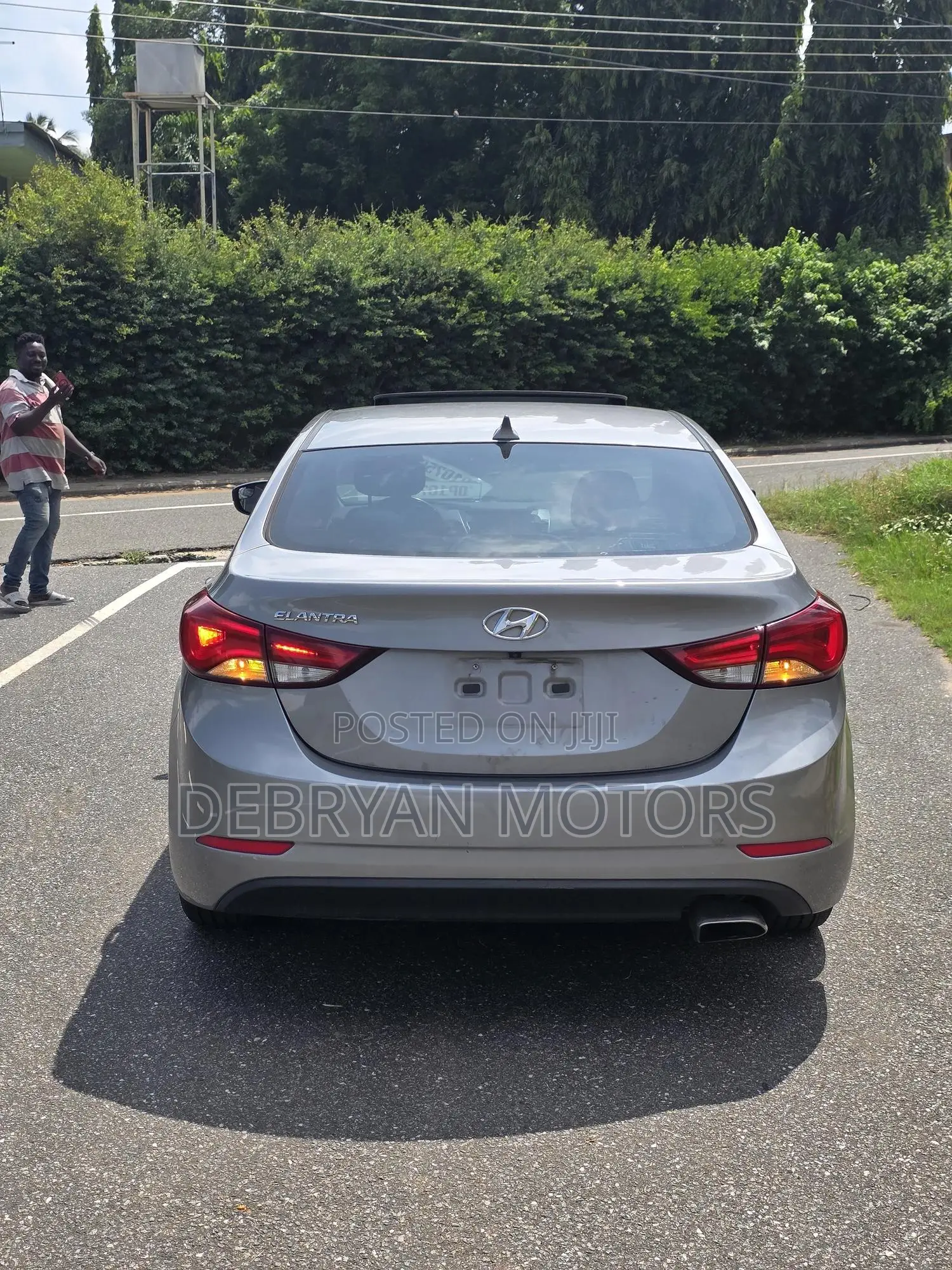 Hyundai Elantra Limited 4dr Sedan (1.8L 4cyl 6A) 2014 Gray