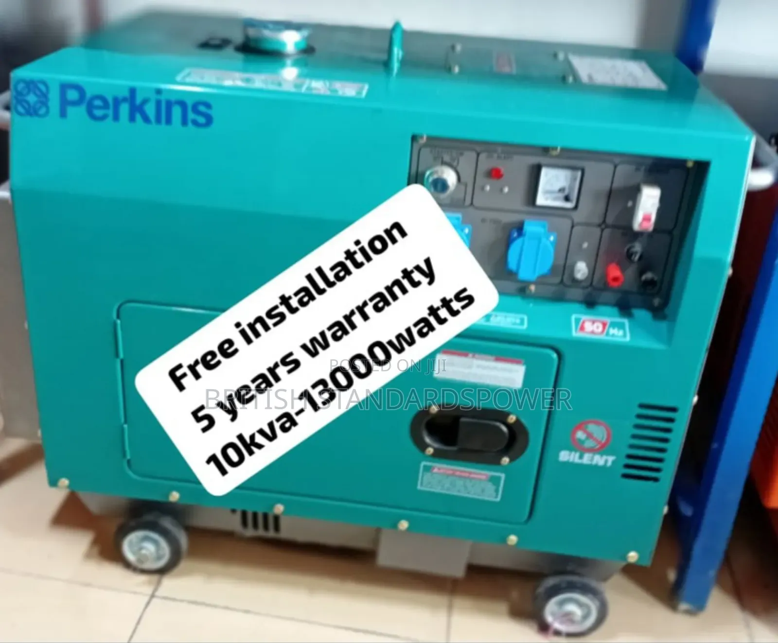 Non-Stop Power 10kva Silent Diesel Generator