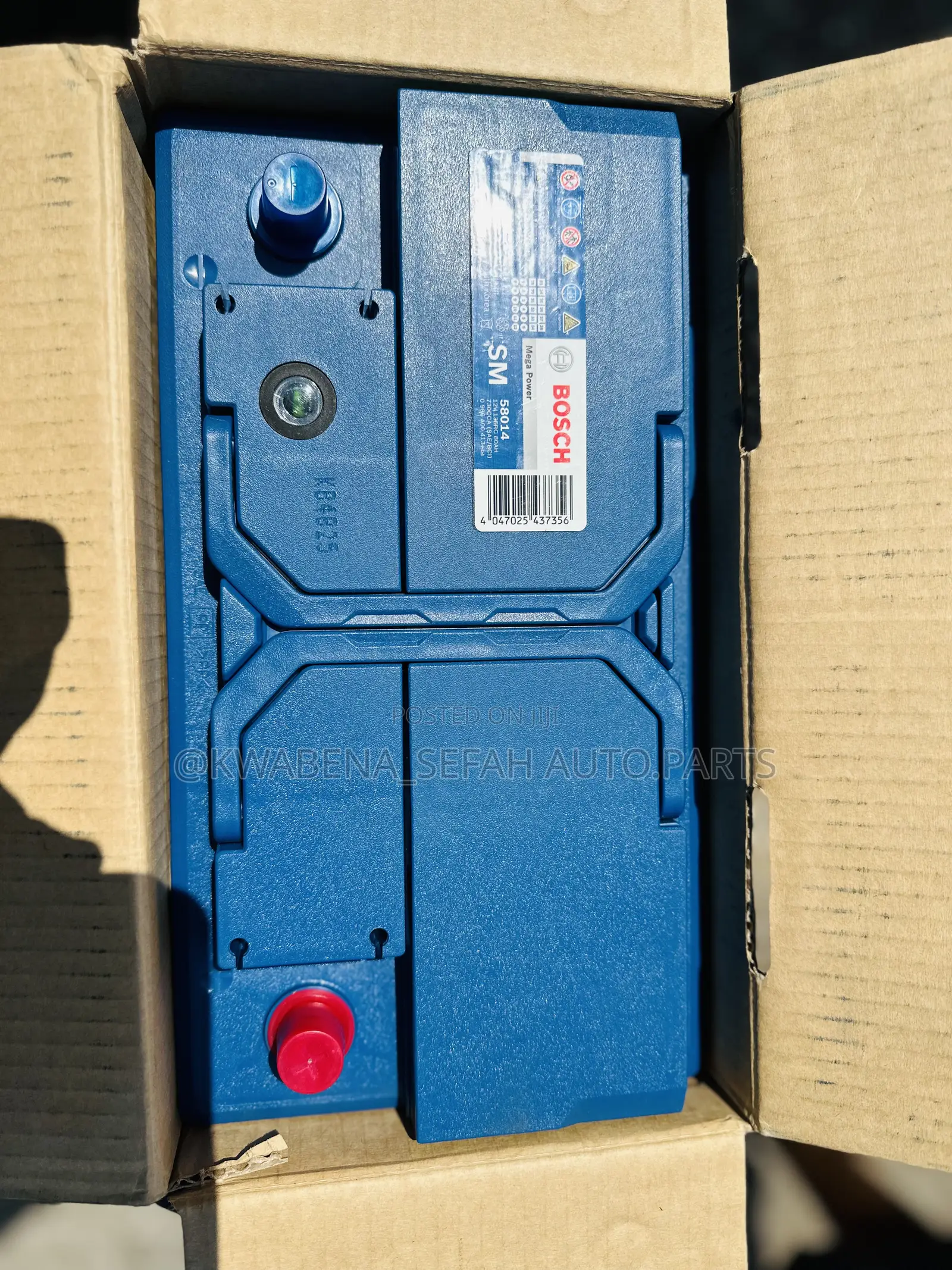 Original Bosch 17 Plate Battery Available For All Cars