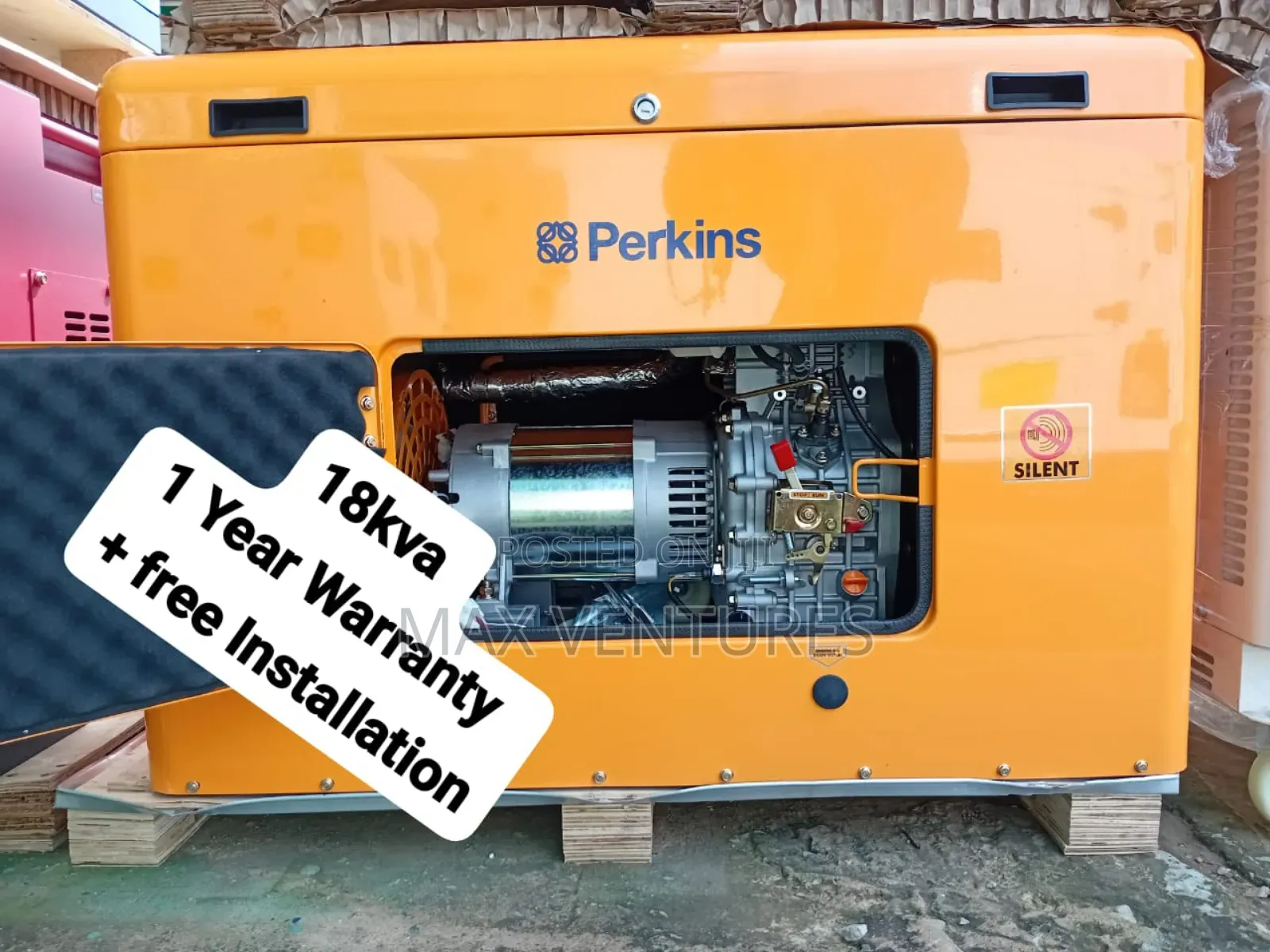 Perkins 18kva Diesel Engine 18kw Genset for Commercial Use