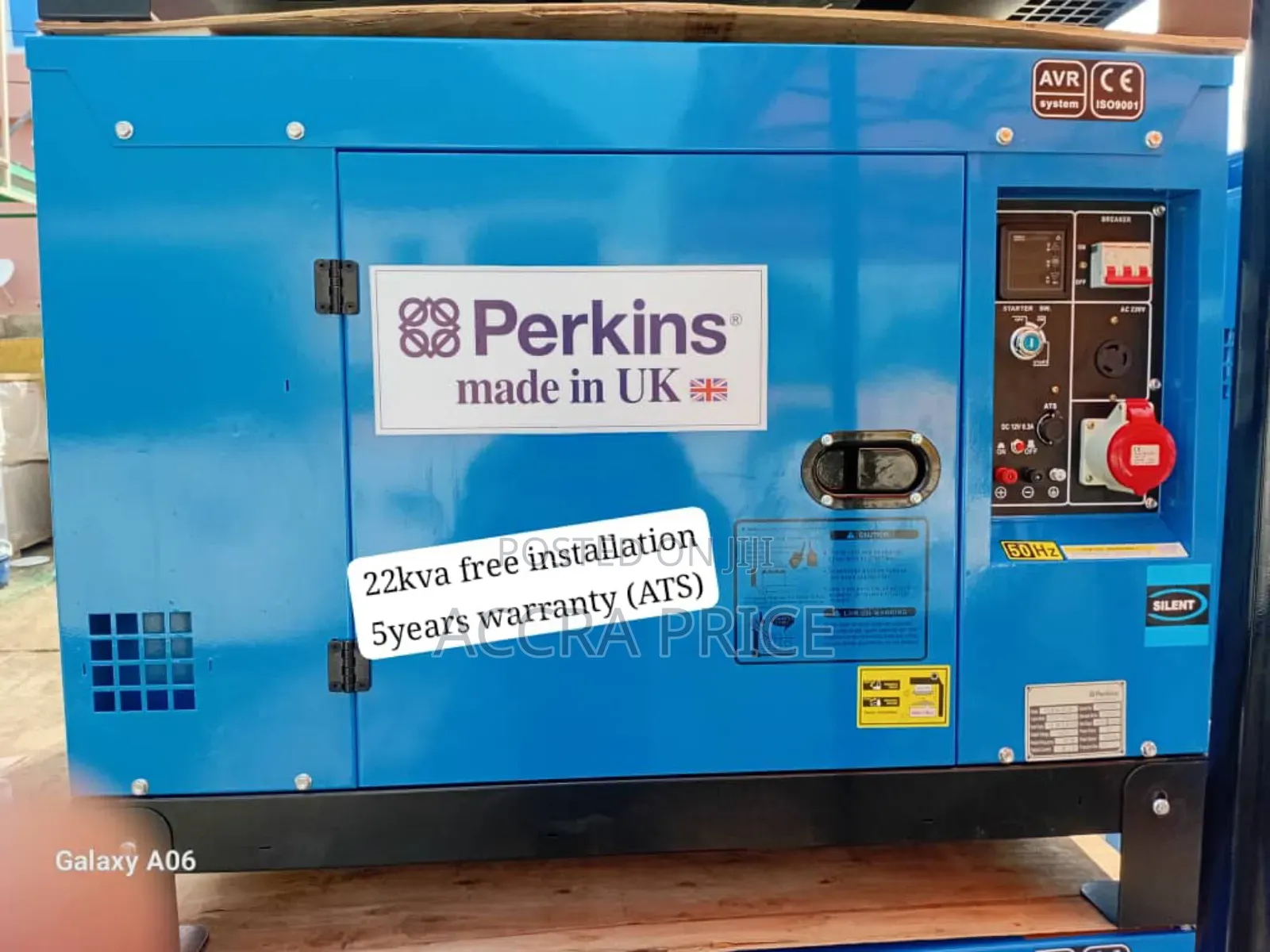 Keep Your Life Powered Perkins 22kva Diesel Generator 22kva