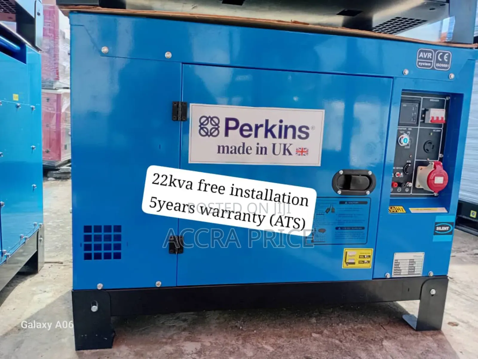 Keep Calm Power on With Perkins 18kva Diesel Generator