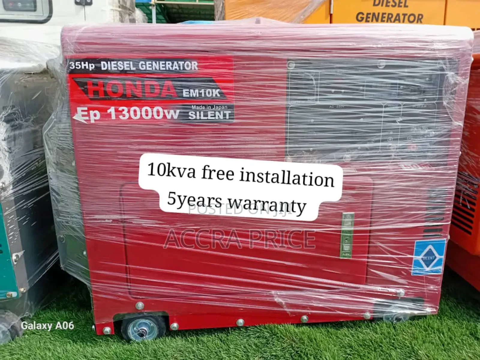 Power That Pure and Simple Honda 10kva Diesel Generator
